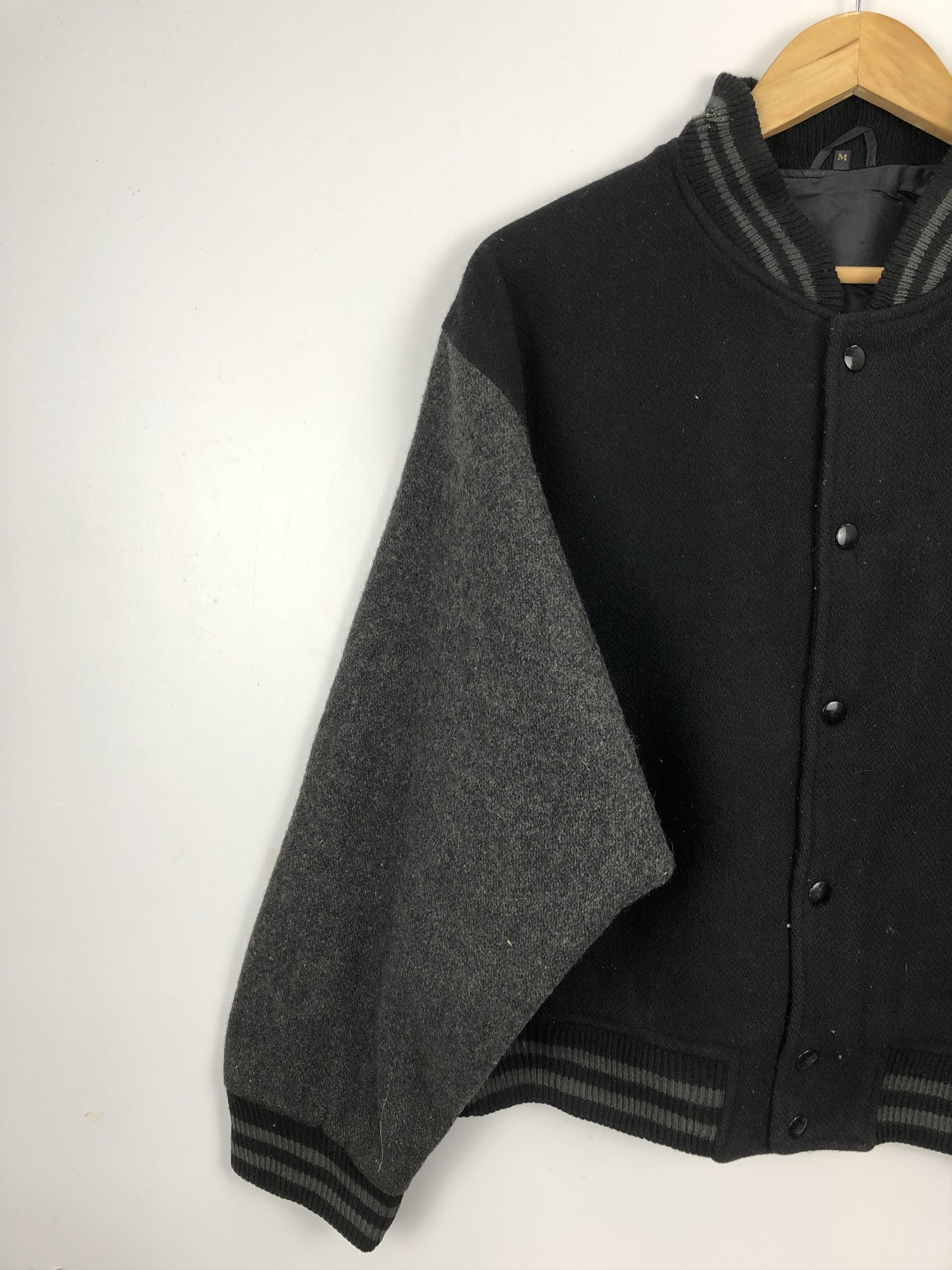 Vintage Vintage Japanese Brand Wool Varsity Jacket Size US L / EU 52-54 / 3 - 4 Thumbnail