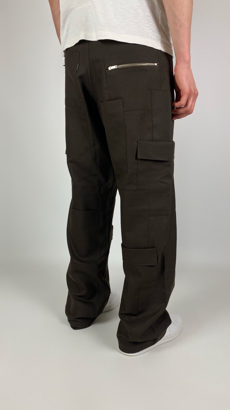 Vintage Vintage Multi Pockets Brown Trousers Pants Size US 34 / EU 50 - 3 Thumbnail