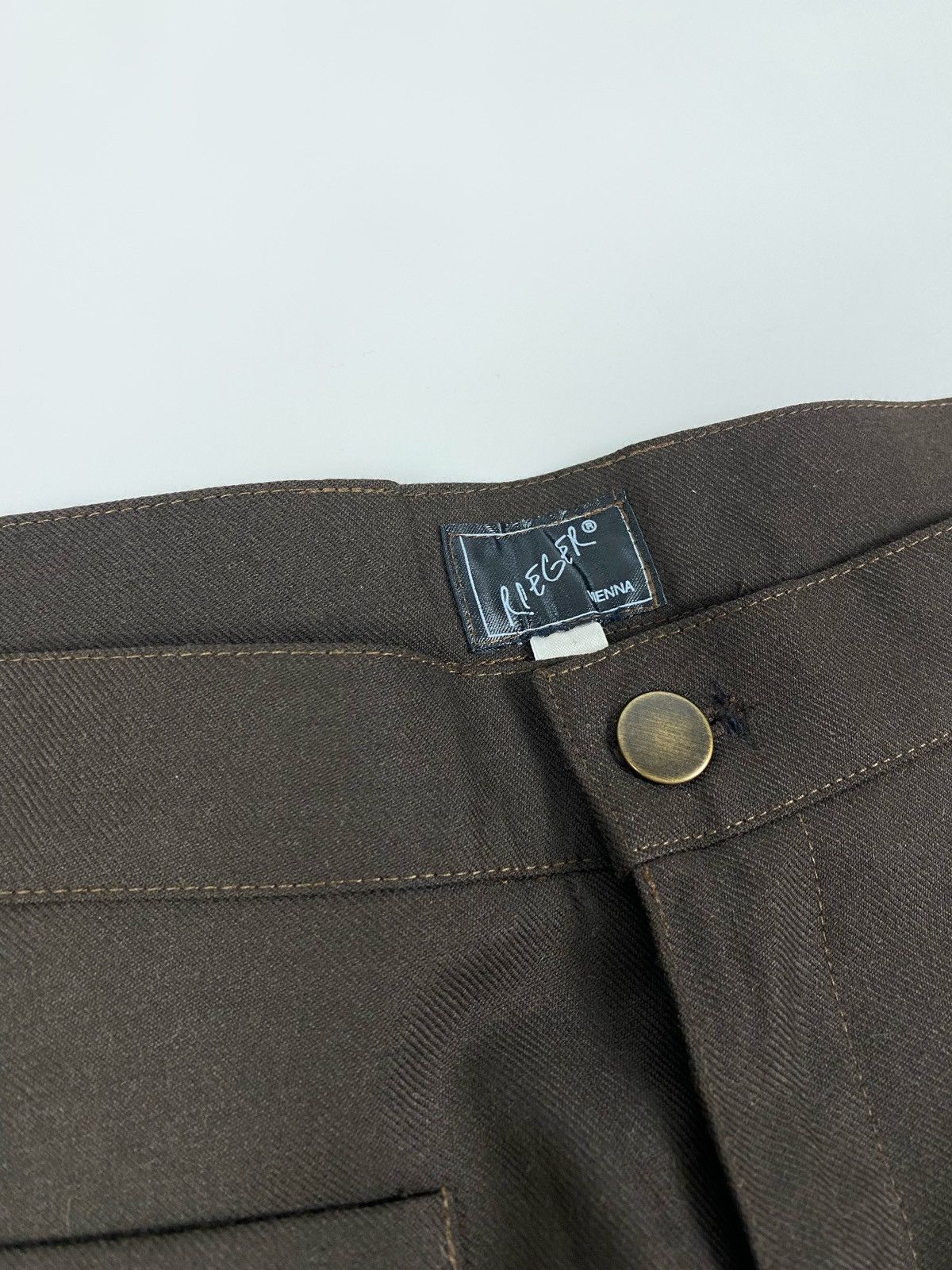Vintage Vintage Multi Pockets Brown Trousers Pants Size US 34 / EU 50 - 9 Thumbnail