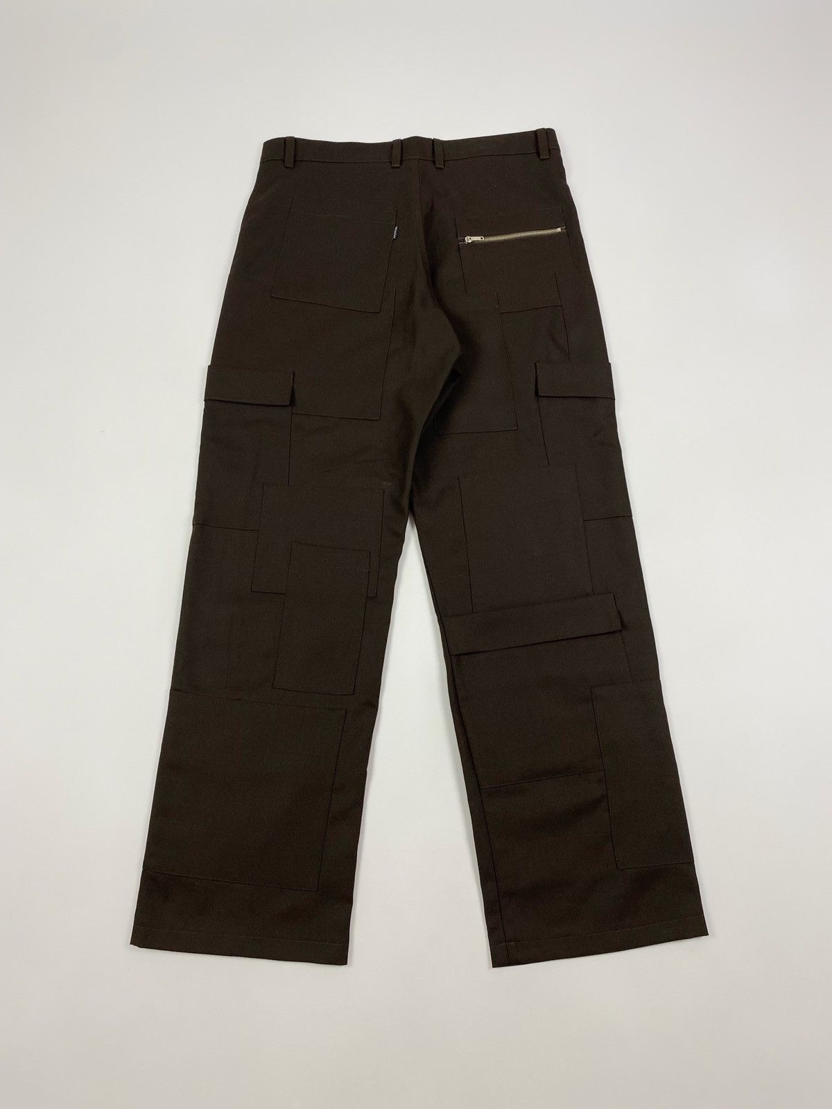 Vintage Vintage Multi Pockets Brown Trousers Pants Size US 34 / EU 50 - 12 Thumbnail