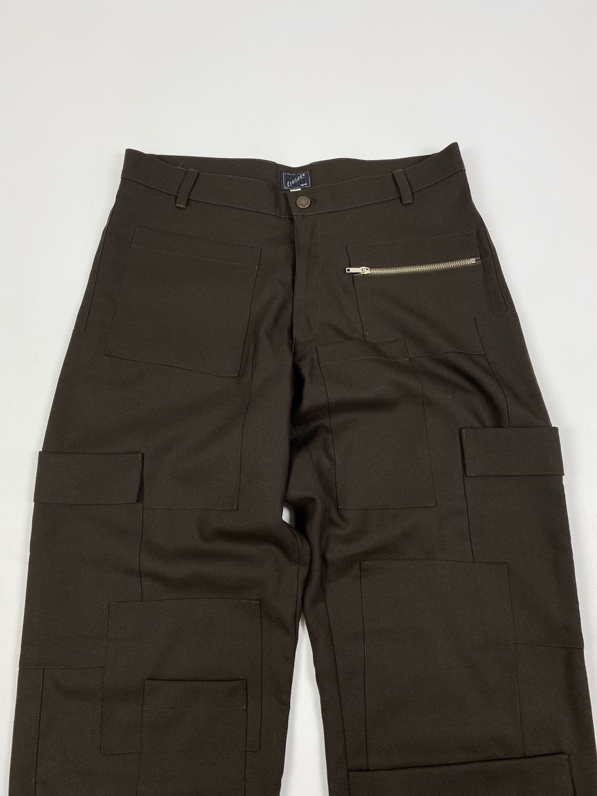 Vintage Vintage Multi Pockets Brown Trousers Pants Size US 34 / EU 50 - 5 Thumbnail