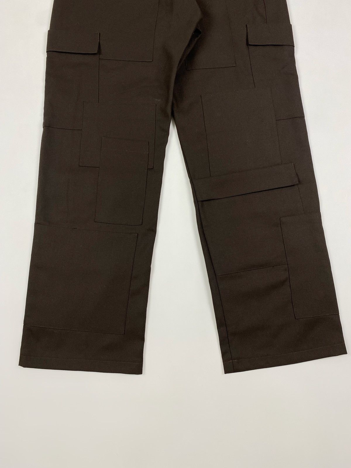 Vintage Vintage Multi Pockets Brown Trousers Pants Size US 34 / EU 50 - 13 Thumbnail