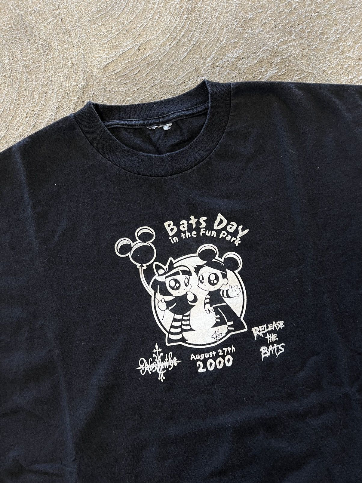 Vintage RARE VINTAGE DISNEYLAND SHIRT (BATS DAY) Grailed