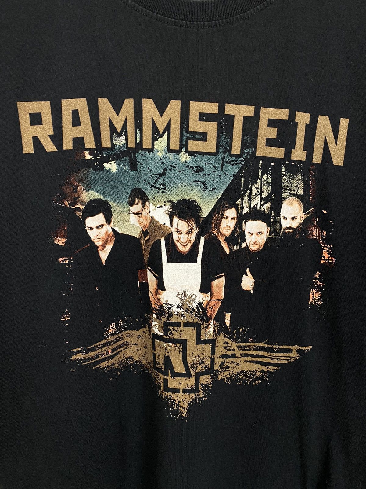 Band Tees 2010 Rammstein Tour Rock T-Shirt Size US S / EU 44-46 / 1 - 4 Thumbnail
