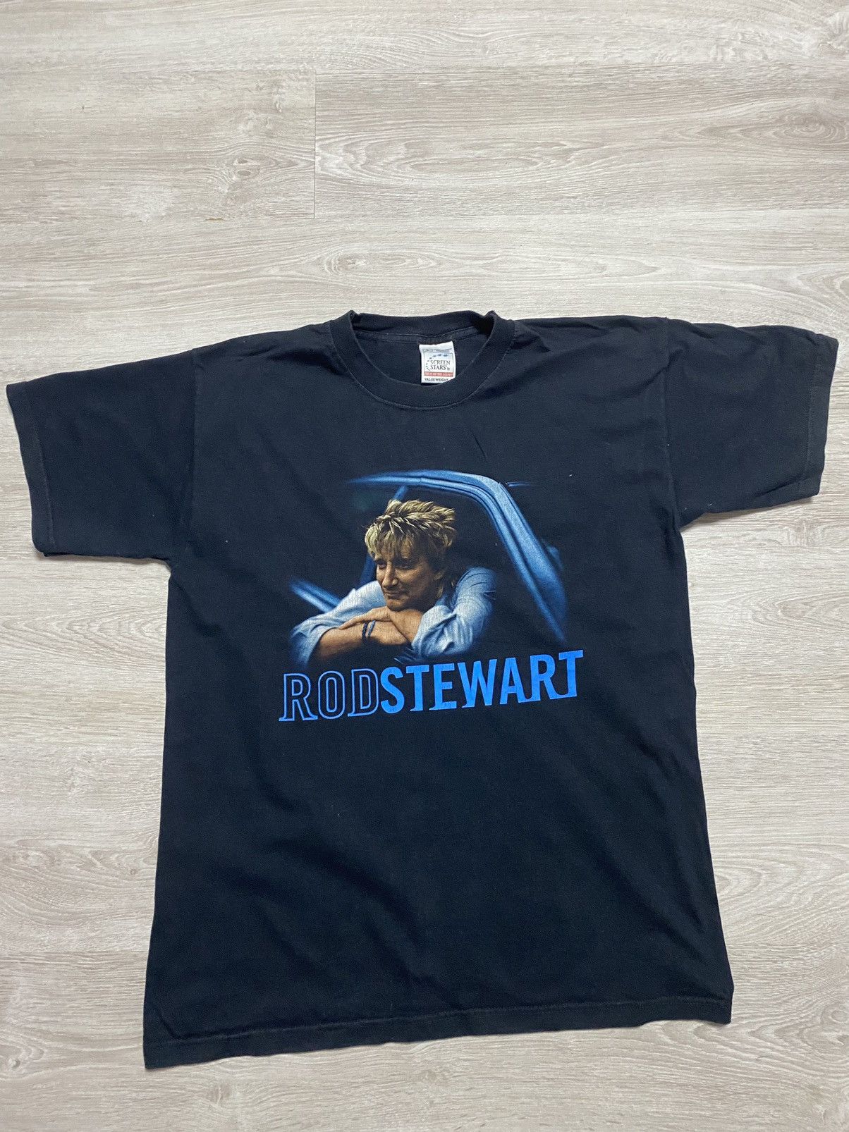Band Tees Vintage Y2K Rod Stewart Europe tor 2002 Size US L / EU 52-54 / 3 - 2 Thumbnail