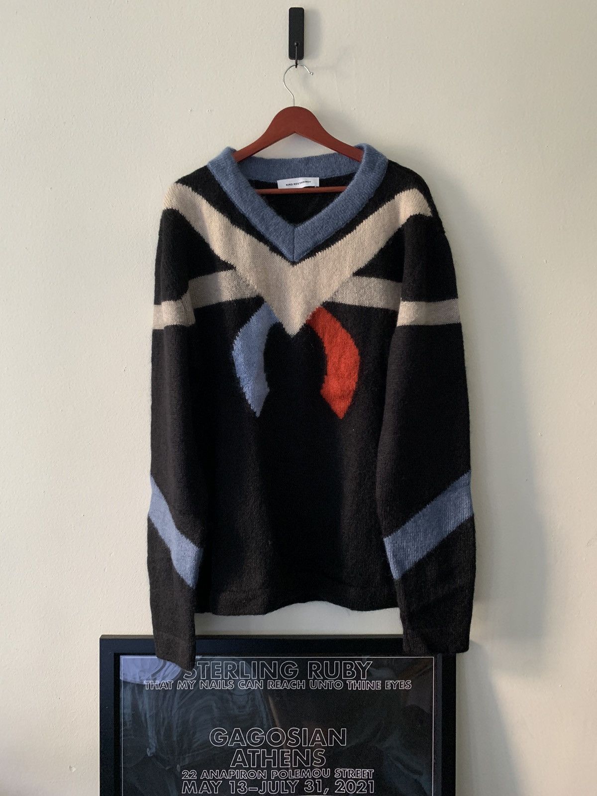 Kiko Kostadinov Nolan Intarsia Mohair Knit | Grailed