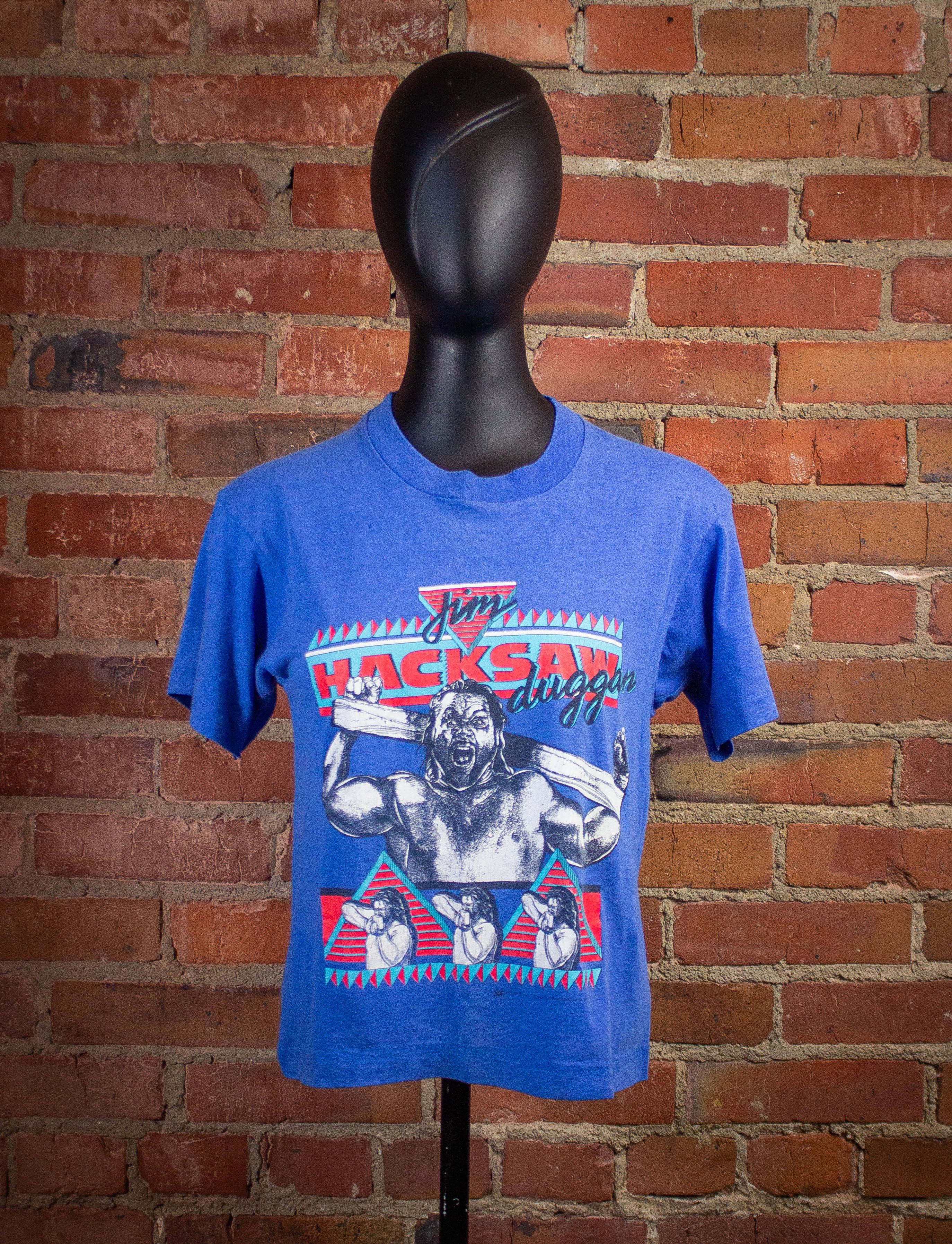 Vintage Hacksaw Jim Duggan Graphic T Shirt 80s