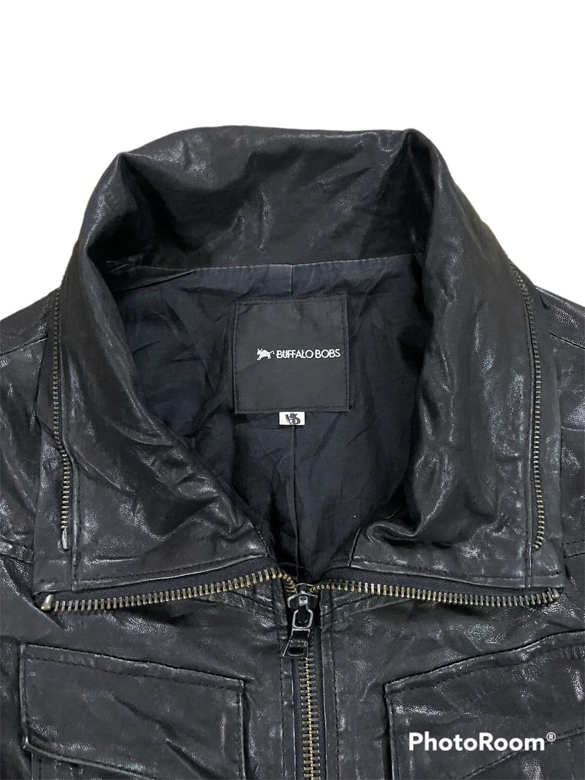 BUFFALO BOBS Vintage Buffalo Bobs Lamb Leather Zip up Jacket Size S / US 4 / IT 40 - 6 Thumbnail