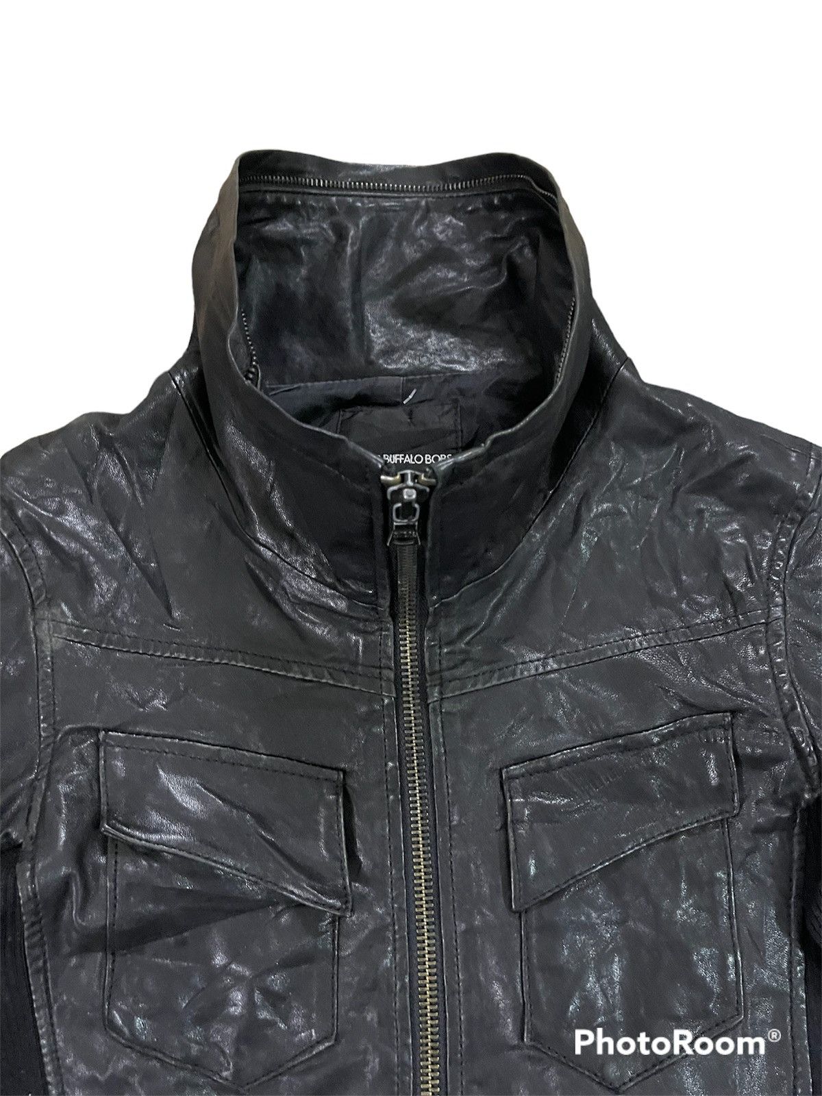 BUFFALO BOBS Vintage Buffalo Bobs Lamb Leather Zip up Jacket Size S / US 4 / IT 40 - 5 Thumbnail