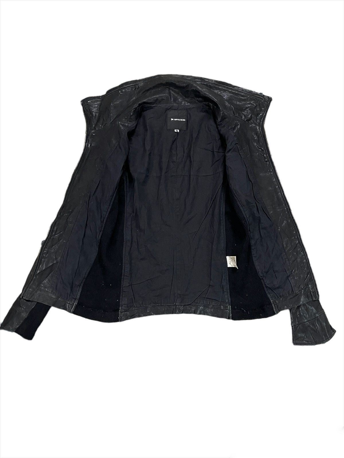 BUFFALO BOBS Vintage Buffalo Bobs Lamb Leather Zip up Jacket Size S / US 4 / IT 40 - 4 Thumbnail