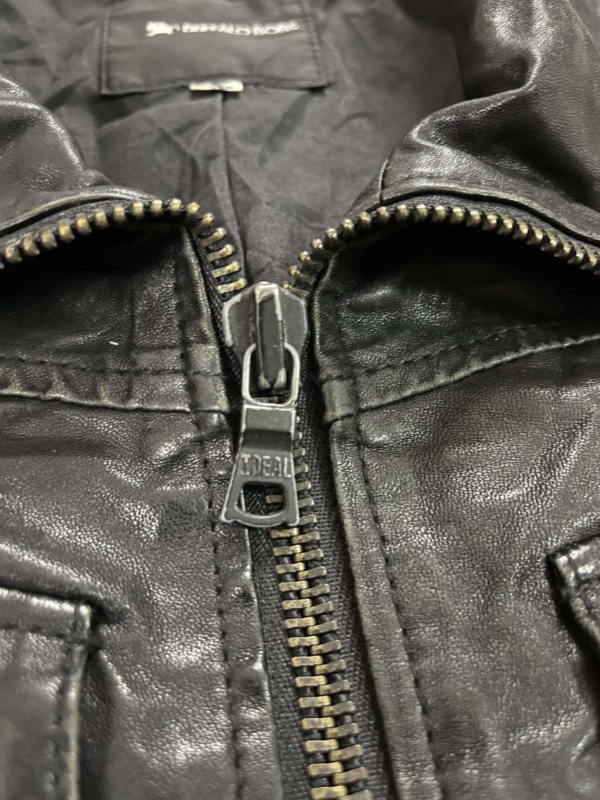 BUFFALO BOBS Vintage Buffalo Bobs Lamb Leather Zip up Jacket Size S / US 4 / IT 40 - 8 Thumbnail