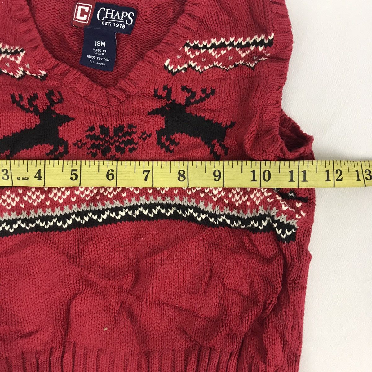 Chaps Chaps Ralph Lauren Knitwear Vest Winter Wear Kid Size XXS / US 00 / IT 34 - 4 Thumbnail