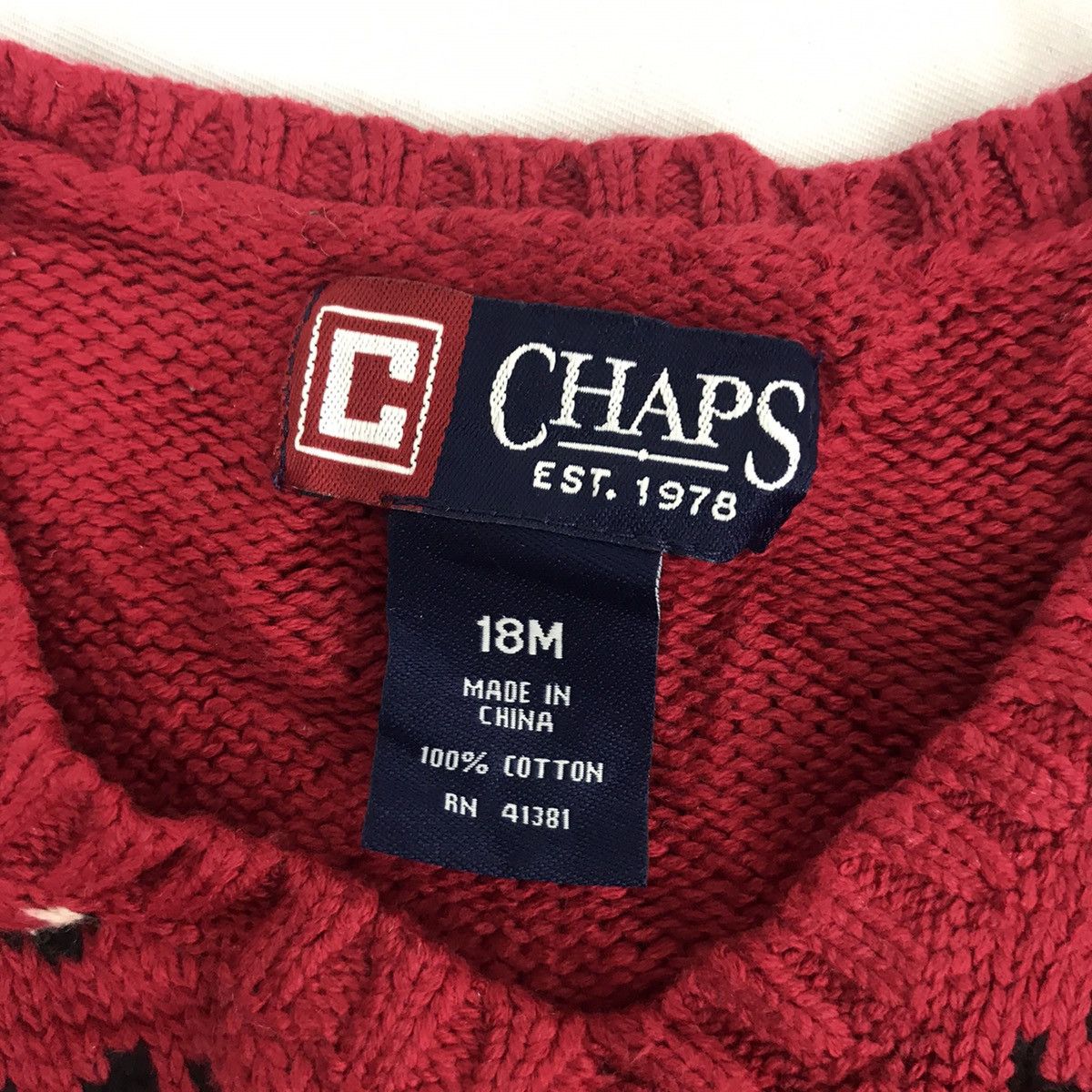 Chaps Chaps Ralph Lauren Knitwear Vest Winter Wear Kid Size XXS / US 00 / IT 34 - 3 Thumbnail