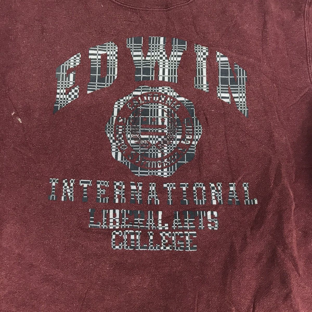 Edwin Edwin Pull Over Sweatshirt Jacket Winter Wear Big Logo Size M / US 6-8 / IT 42-44 - 2 Thumbnail