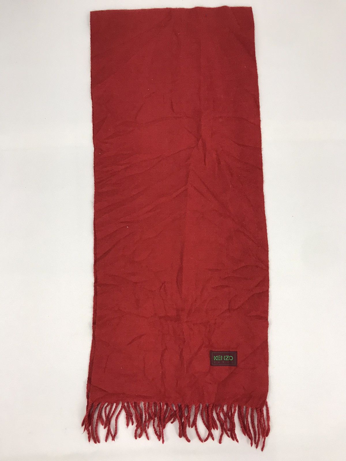 Designer Kenzo Plain Muffler Scarf Luxury Fashion Designer Size ONE SIZE - 2 Thumbnail
