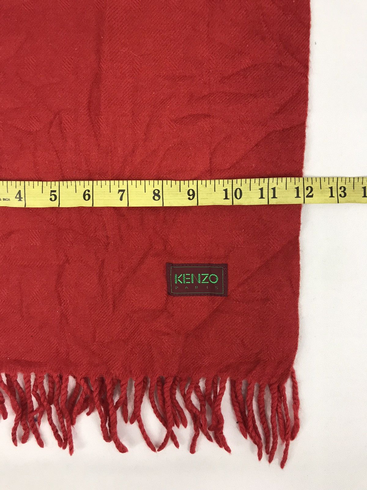 Designer Kenzo Plain Muffler Scarf Luxury Fashion Designer Size ONE SIZE - 4 Thumbnail