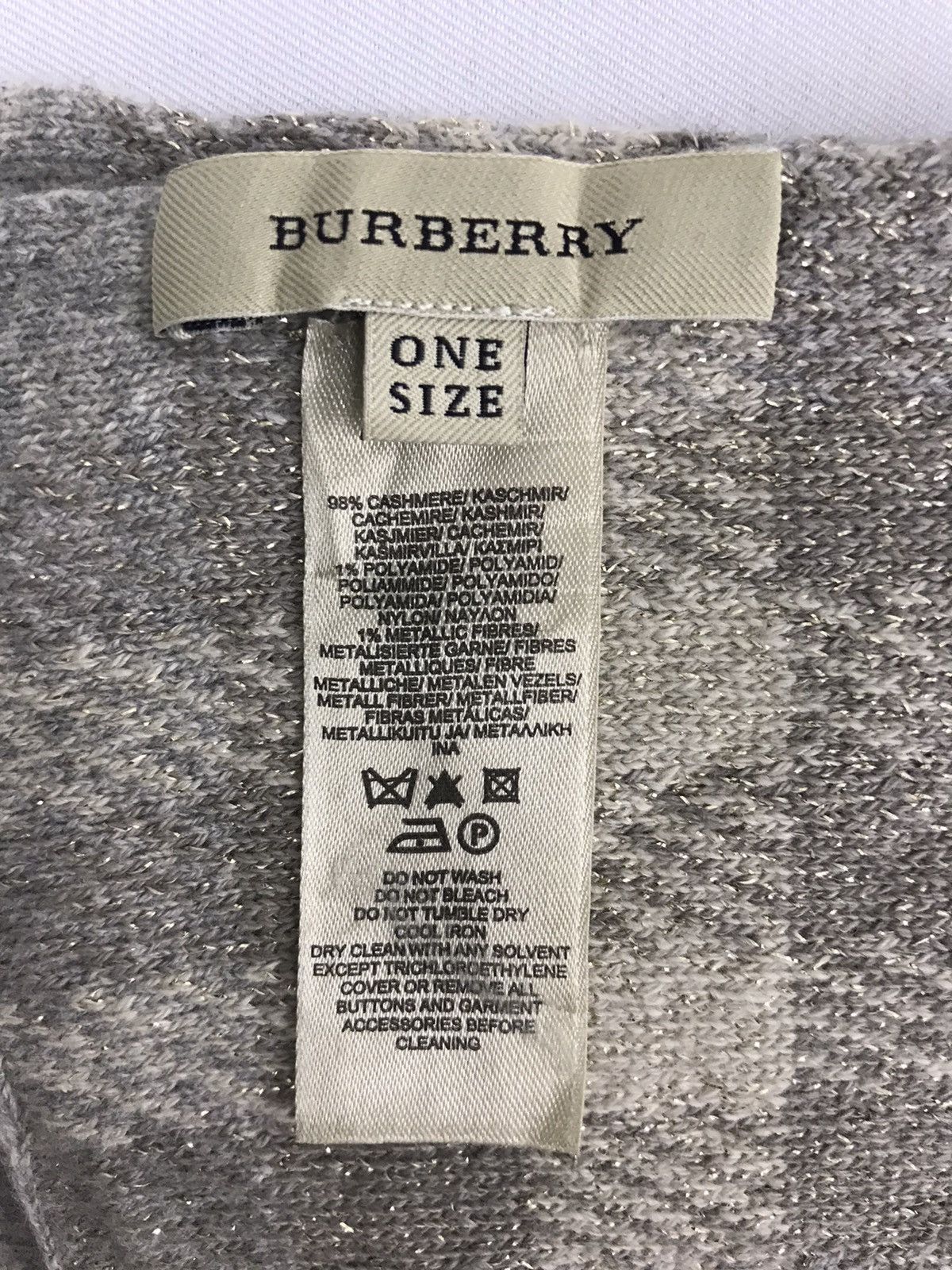 Burberry BURBERRY London Nova Check Striped Design Muffler Scarf Size ONE SIZE - 2 Thumbnail