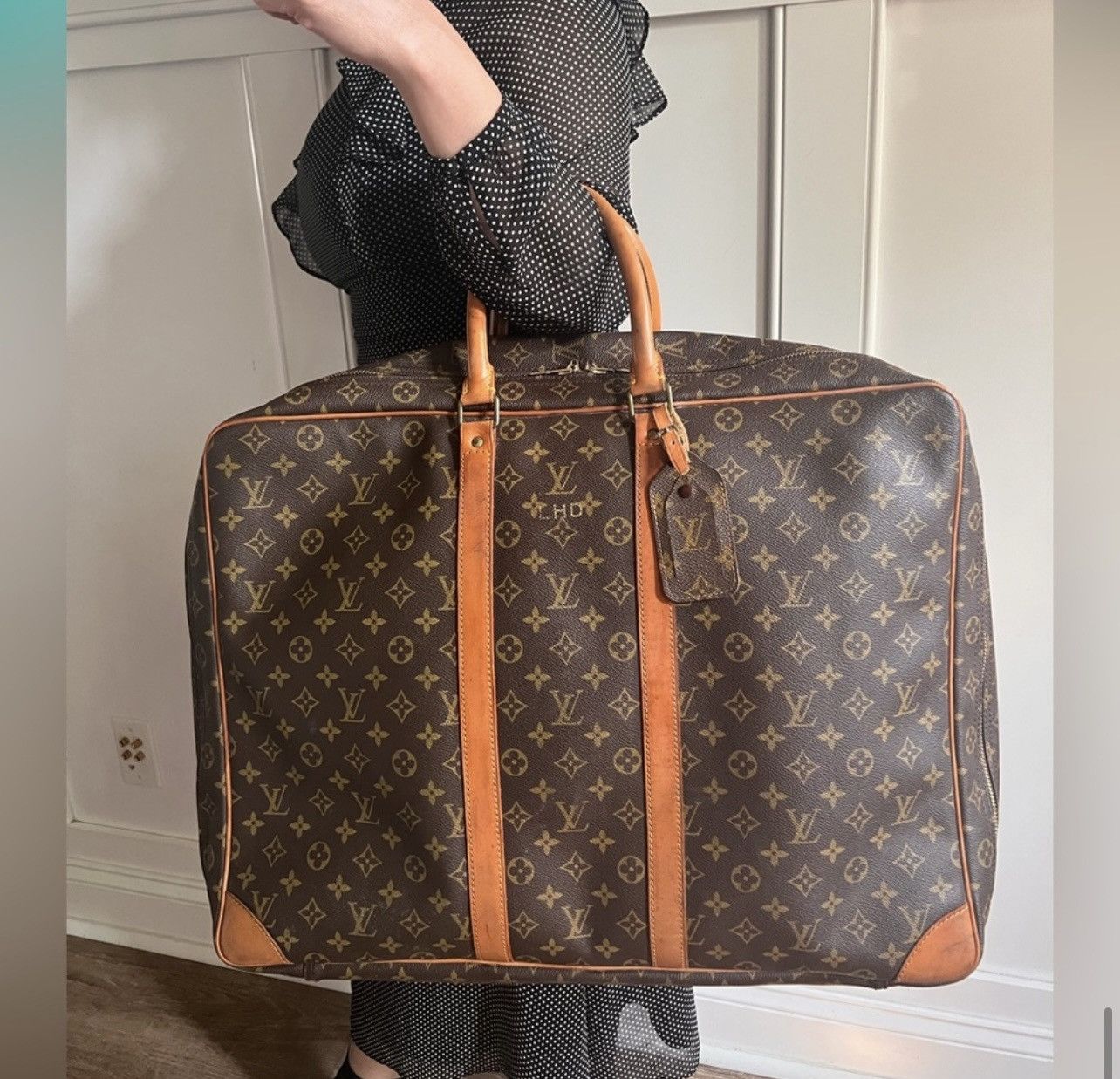 Louis Vuitton Authentic Vintage Louis Vuitton Sirius 60 Travel Bag