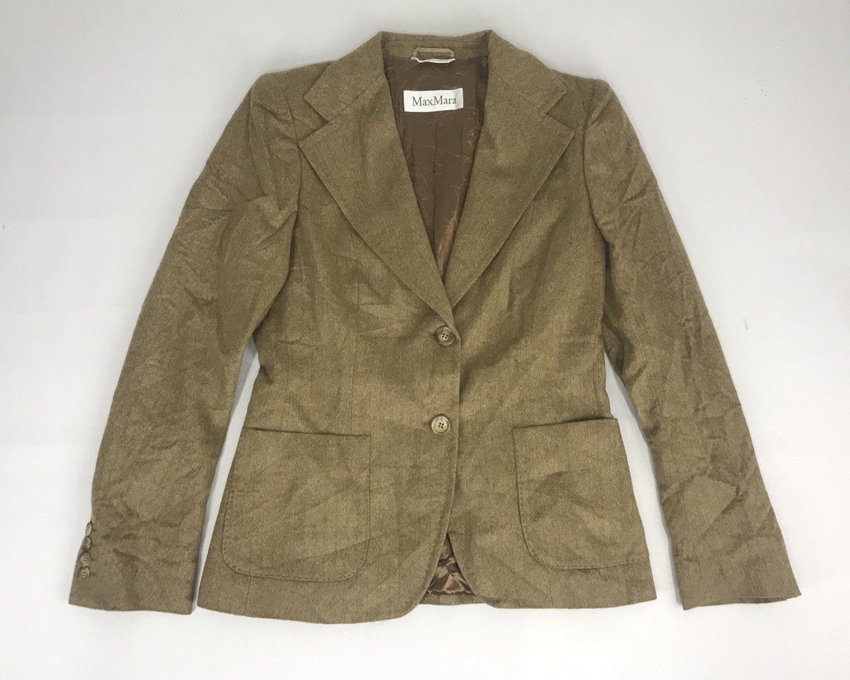 Max Mara Max Mara Blazer Coat Nice Thin Design Style Fits Size S Size S / US 4 / IT 40 - 1 Thumbnail
