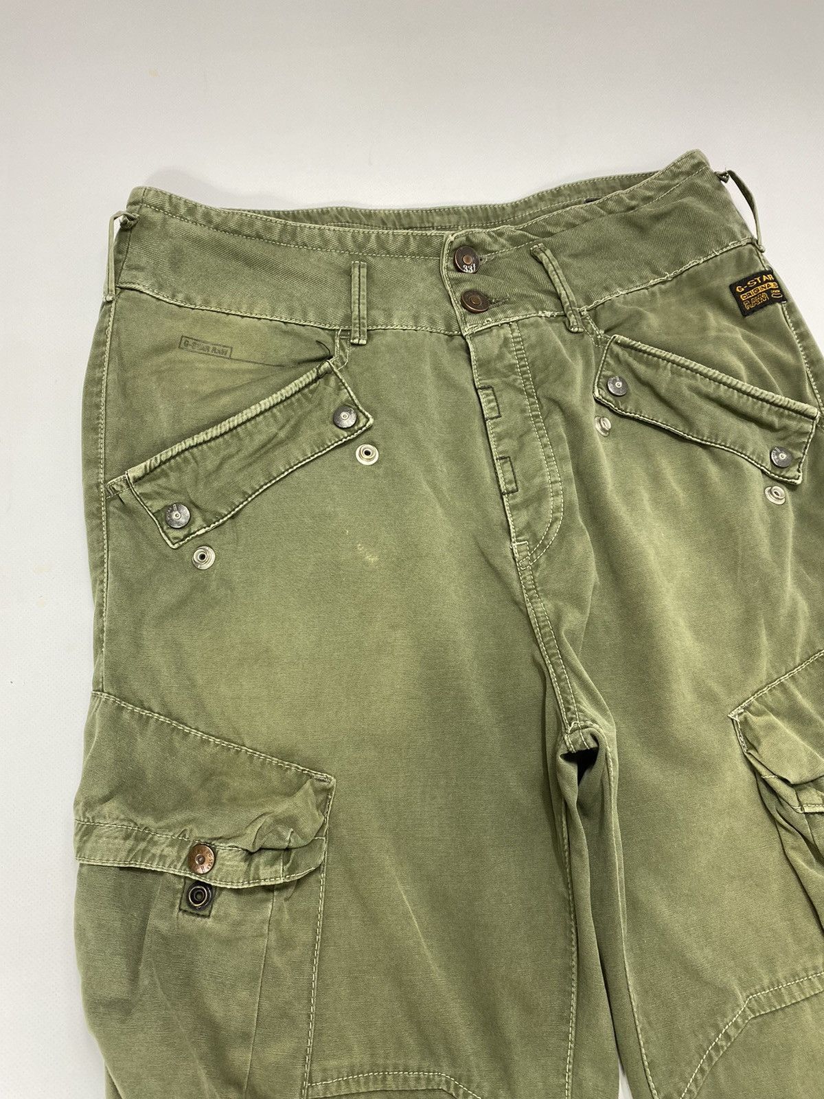 G-Star 🔥LASTDROP🔥 Army Trooper Loose Tapered WMN Cargo Size 31" - 3 Thumbnail