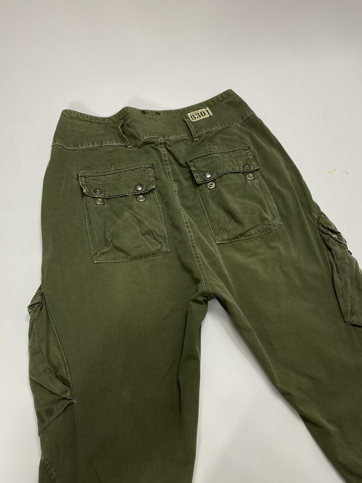 G-Star 🔥LASTDROP🔥 Army Trooper Loose Tapered WMN Cargo Size 31" - 13 Thumbnail