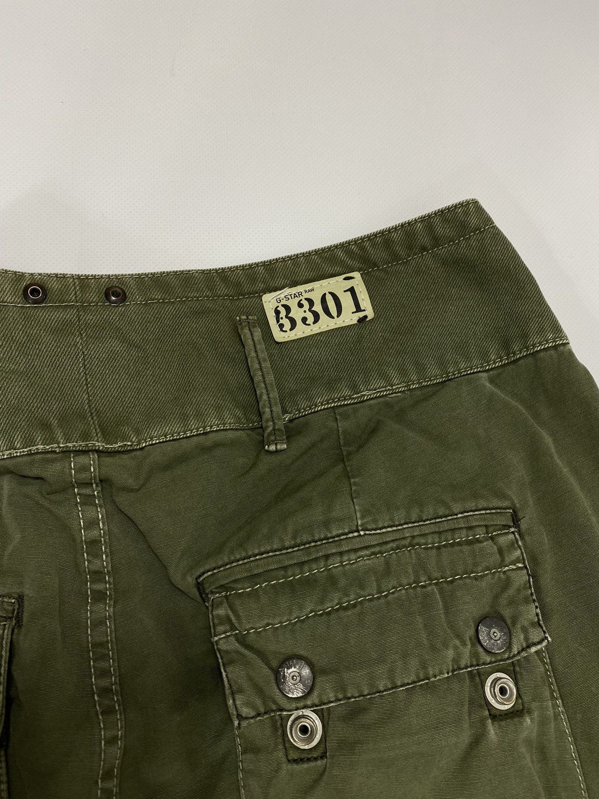 G-Star 🔥LASTDROP🔥 Army Trooper Loose Tapered WMN Cargo Size 31" - 14 Thumbnail