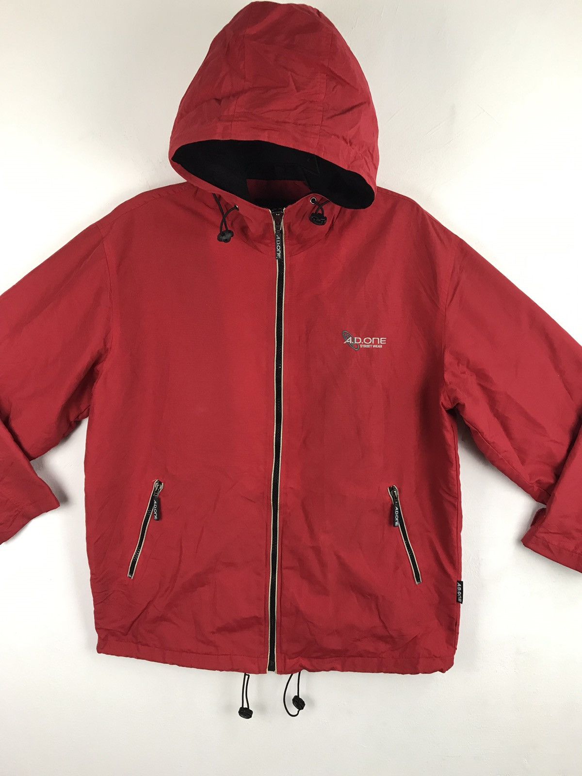 Japanese Brand A.d.one Ad One Jacket Hoodie Winter Wear Athletic Size US XL / EU 56 / 4 - 2 Thumbnail