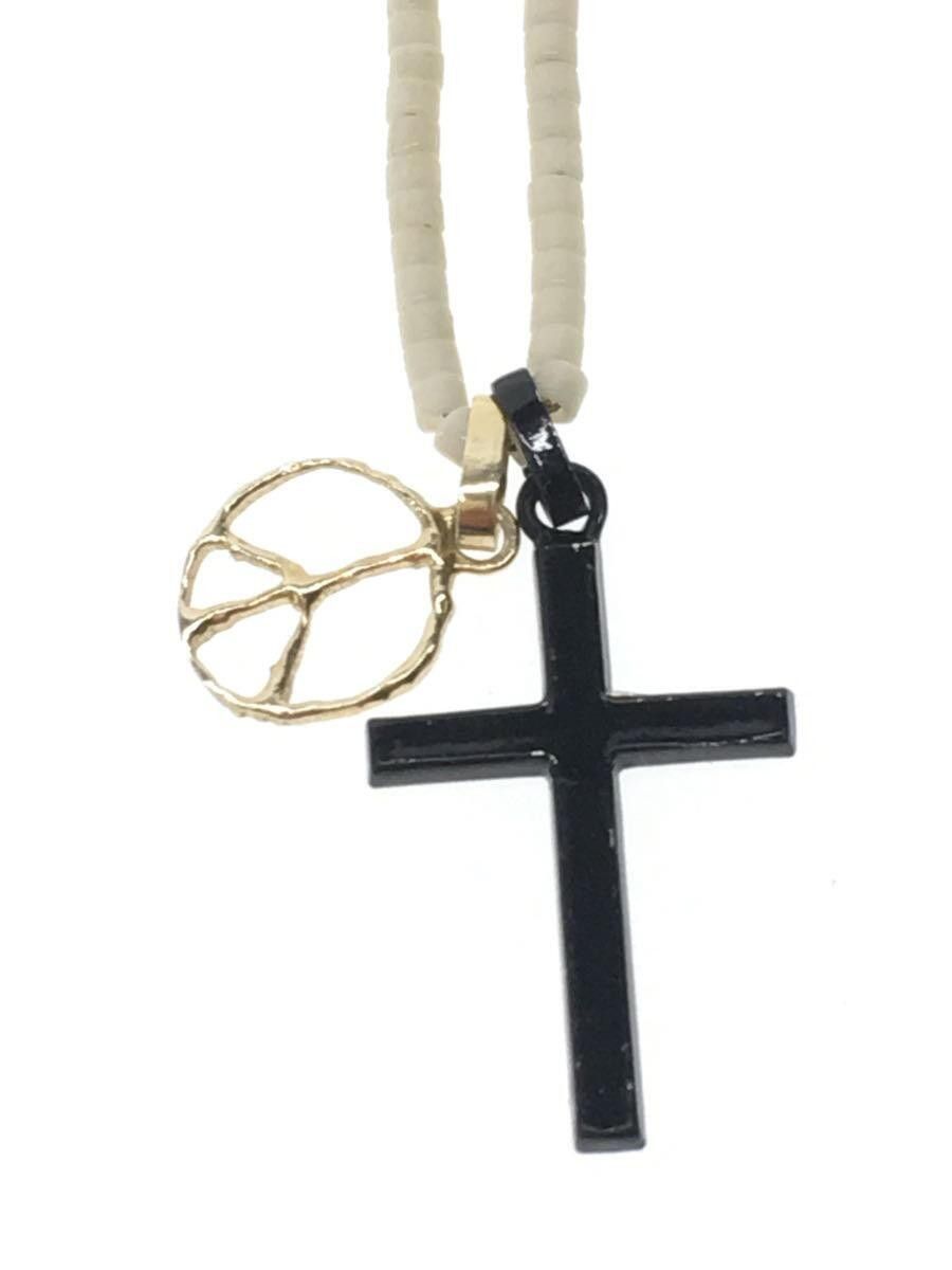 Undercover Patti Smith Cross Peace Bead Necklace Size ONE SIZE - 2 Thumbnail