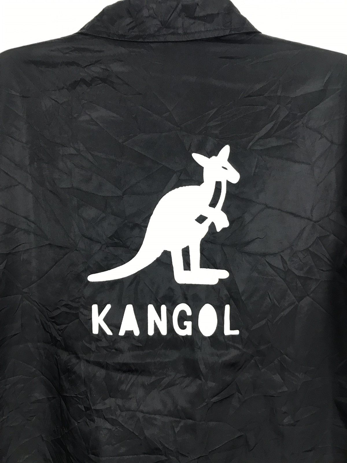 Kangol Kangol Light Jacket Windbreaker Snap Button Big Logo Size US XL / EU 56 / 4 - 2 Thumbnail