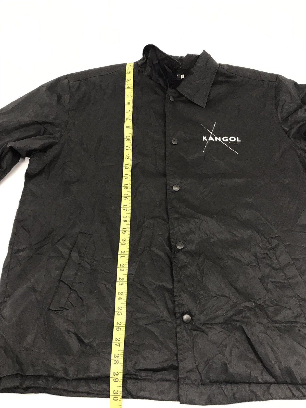 Kangol Kangol Light Jacket Windbreaker Snap Button Big Logo Size US XL / EU 56 / 4 - 6 Thumbnail
