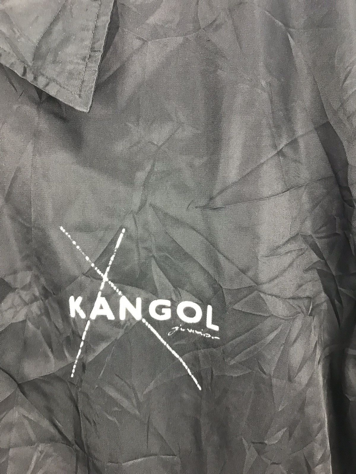 Kangol Kangol Light Jacket Windbreaker Snap Button Big Logo Size US XL / EU 56 / 4 - 11 Thumbnail