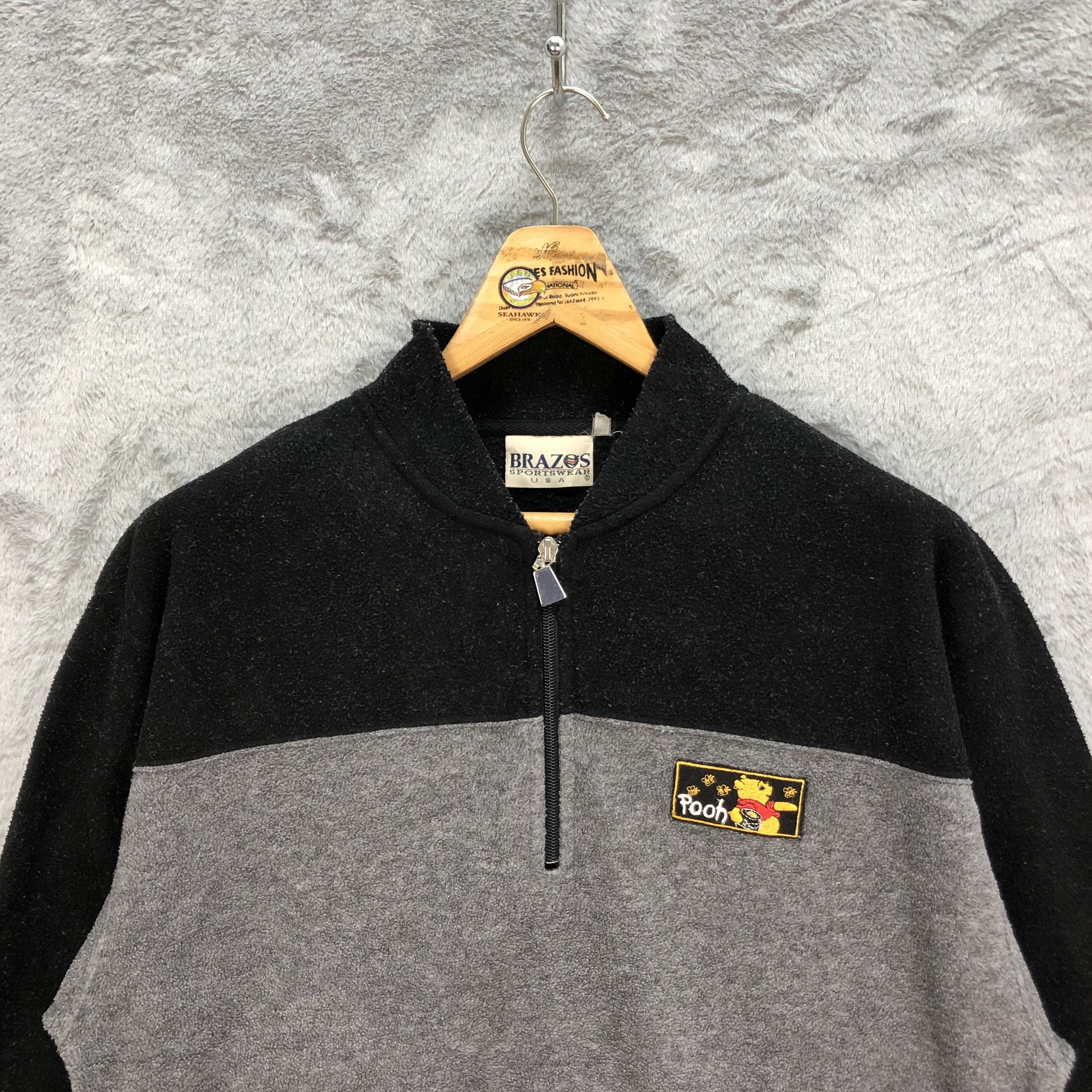 Cartoon Network Vintage Brazos Sportswear USA Pooh Fleece #5997-217 Size US L / EU 52-54 / 3 - 2 Thumbnail