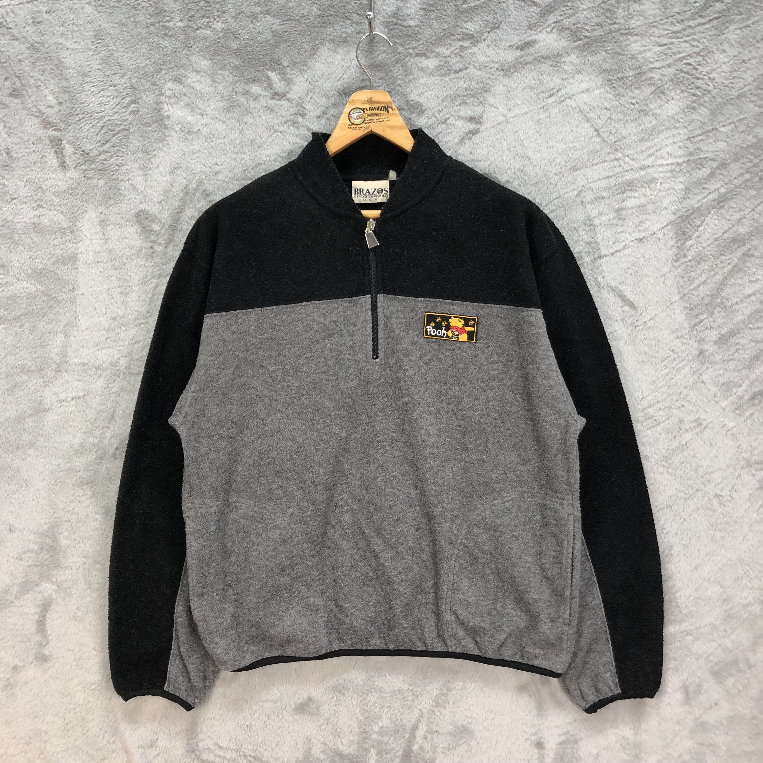 Cartoon Network Vintage Brazos Sportswear USA Pooh Fleece #5997-217 Size US L / EU 52-54 / 3 - 1 Thumbnail