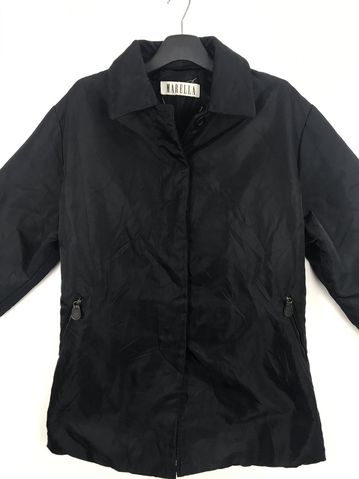 Other Vintage Marella Italian Designer Italy Parka Coat Jacket Size US L / EU 52-54 / 3 - 2 Thumbnail