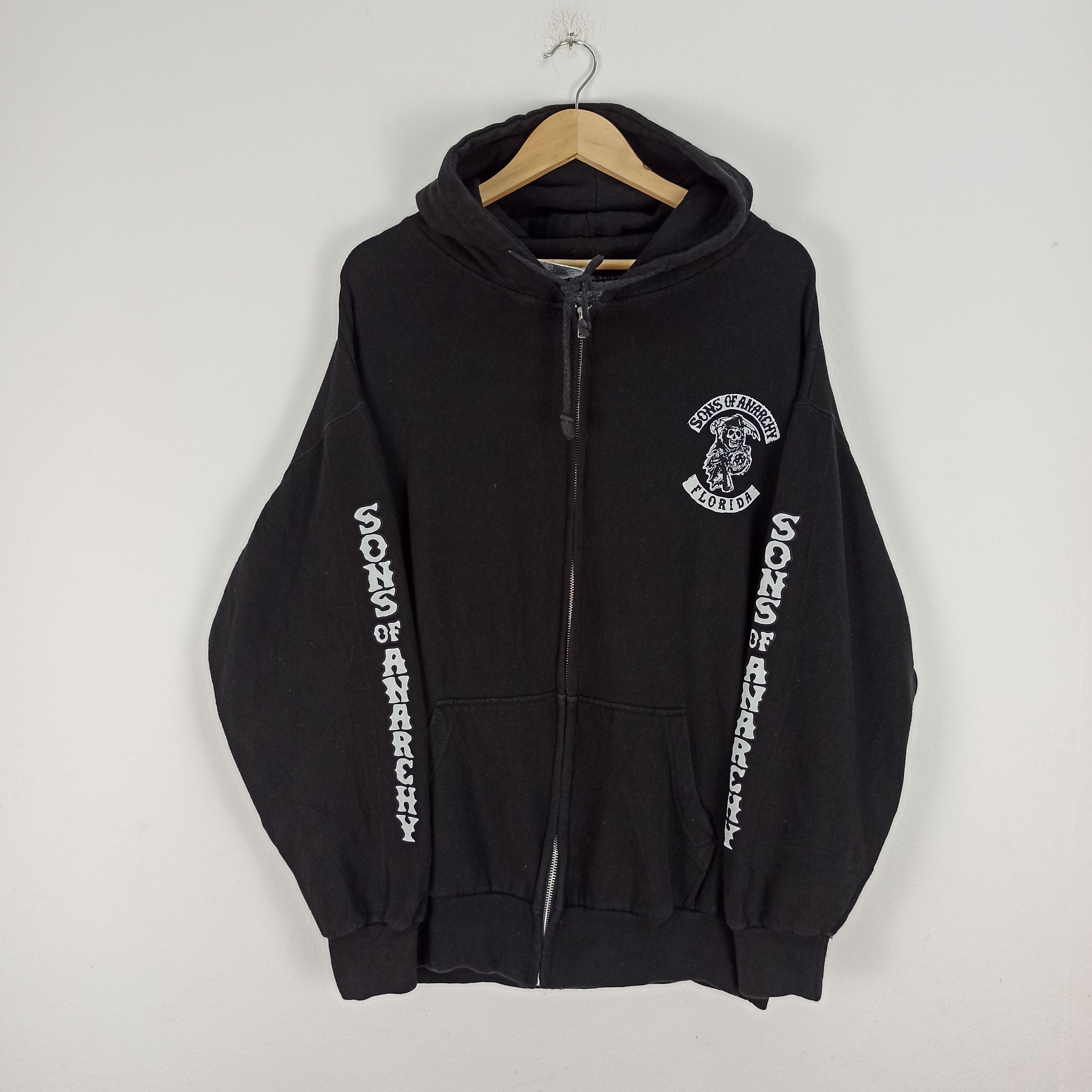 Seditionaries Rare Son Of Anarchy Florida Hoodie Sweatshirt Black Size US XXL / EU 58 / 5 - 4 Thumbnail