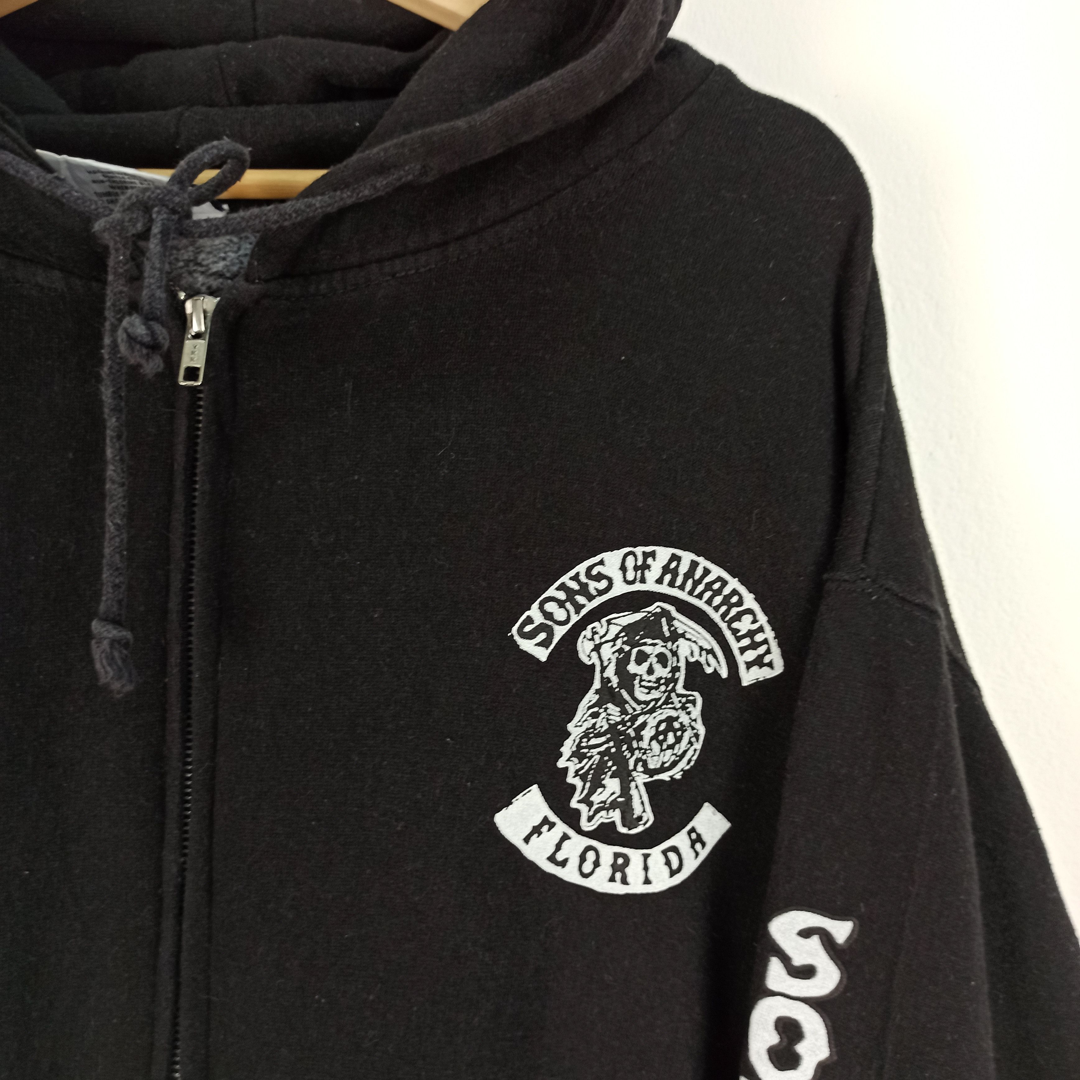 Seditionaries Rare Son Of Anarchy Florida Hoodie Sweatshirt Black Size US XXL / EU 58 / 5 - 8 Thumbnail