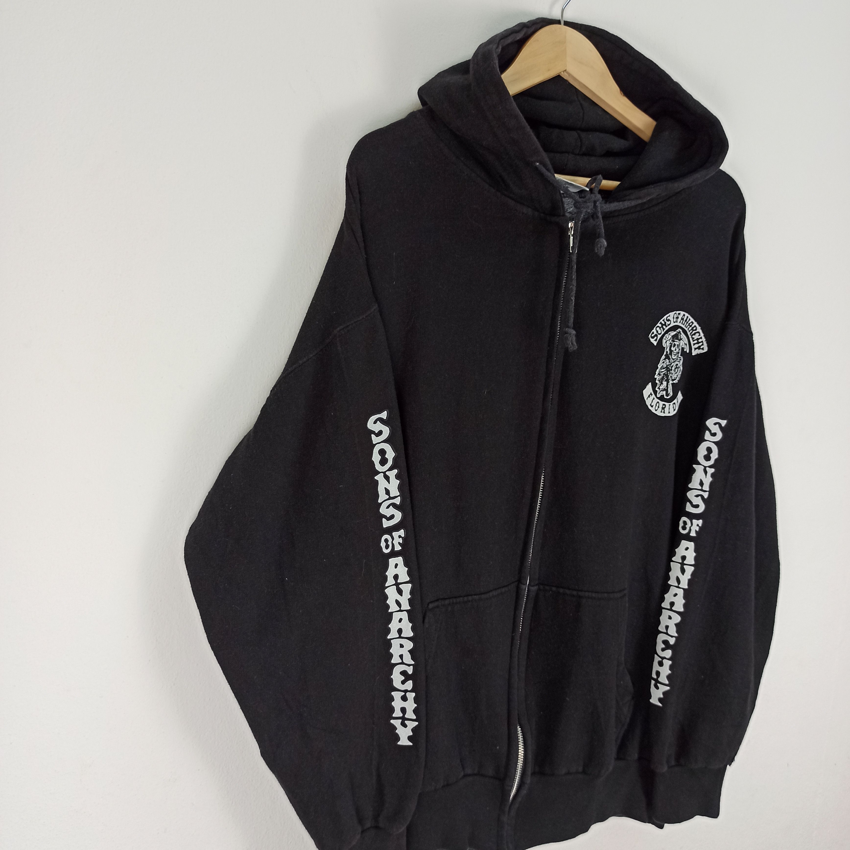 Seditionaries Rare Son Of Anarchy Florida Hoodie Sweatshirt Black Size US XXL / EU 58 / 5 - 6 Thumbnail