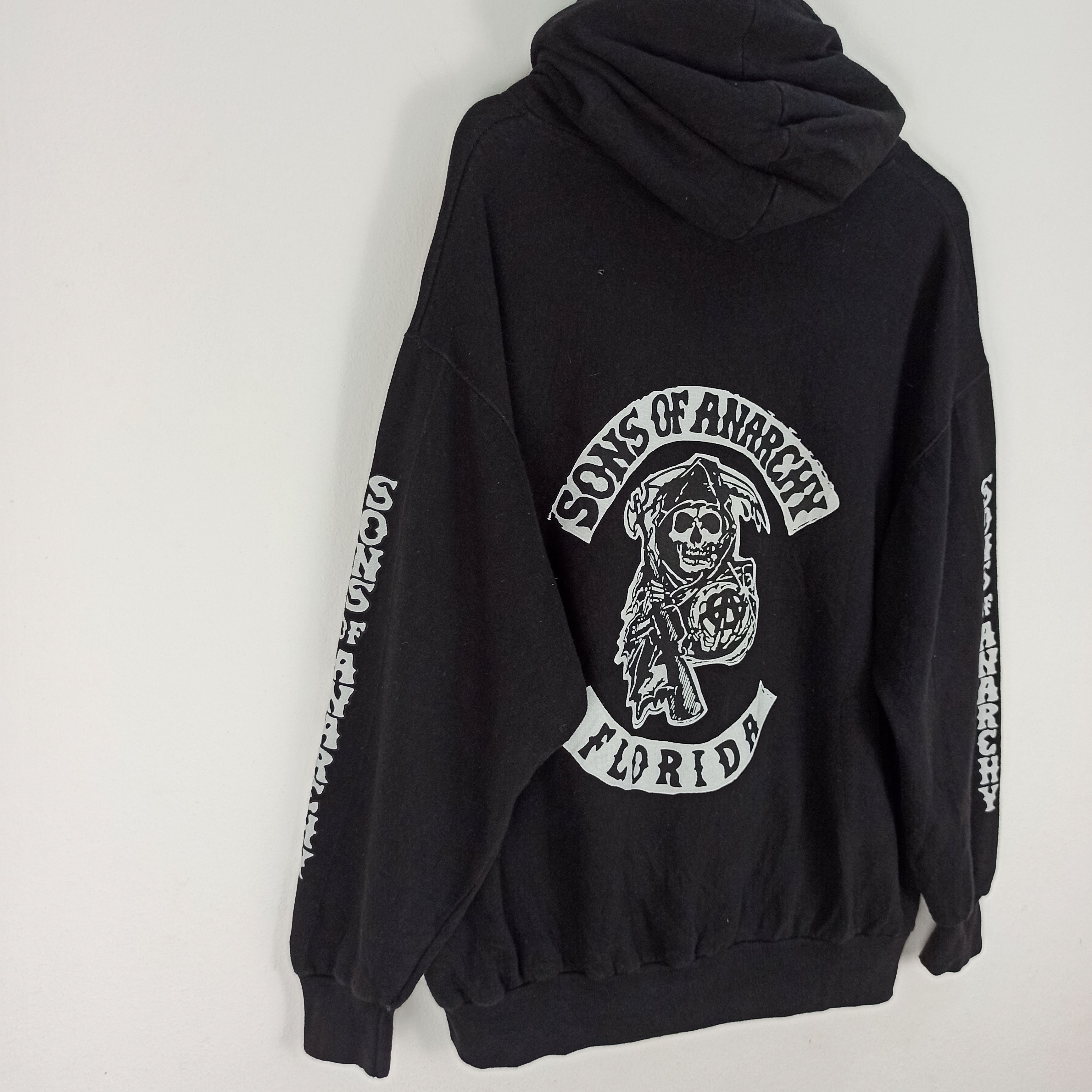 Seditionaries Rare Son Of Anarchy Florida Hoodie Sweatshirt Black Size US XXL / EU 58 / 5 - 2 Thumbnail