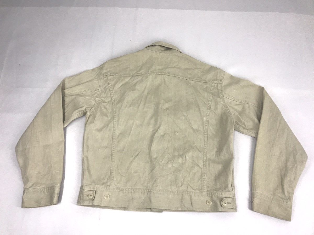 Japanese Brand Lee Denim Jacket Trucker Double Pockets Buttonfly Size M / US 6-8 / IT 42-44 - 6 Thumbnail