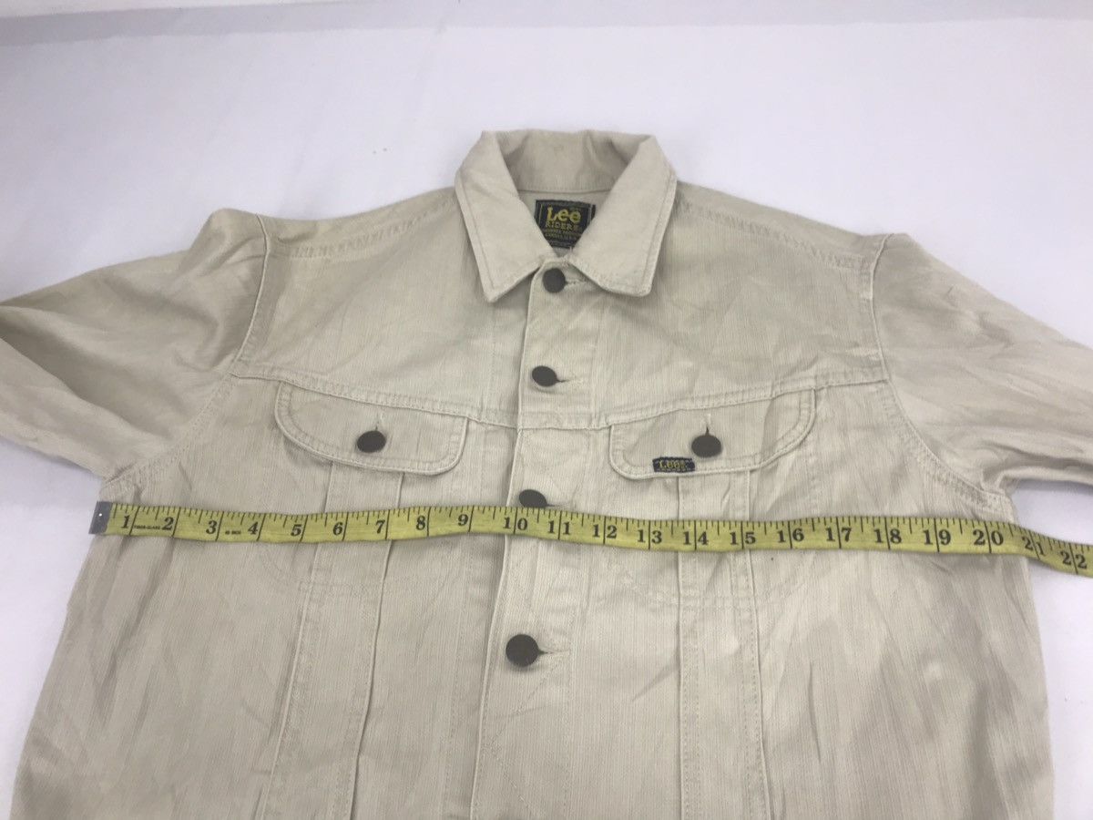 Japanese Brand Lee Denim Jacket Trucker Double Pockets Buttonfly Size M / US 6-8 / IT 42-44 - 7 Thumbnail