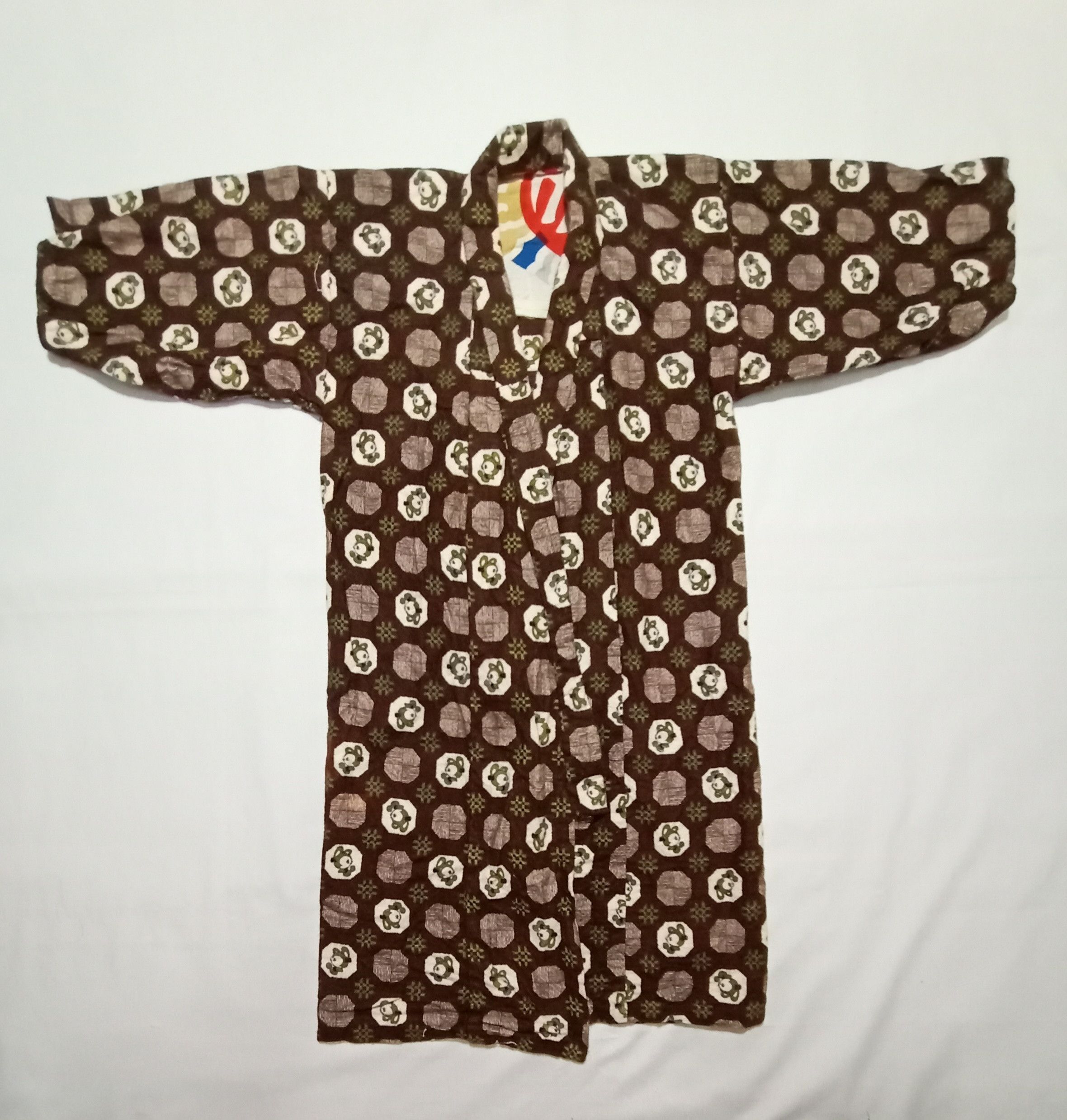 Japanese Brand Kimono Hanten Haori Japanese Tradition Animal Design Size US XXS / EU 40 - 1 Thumbnail
