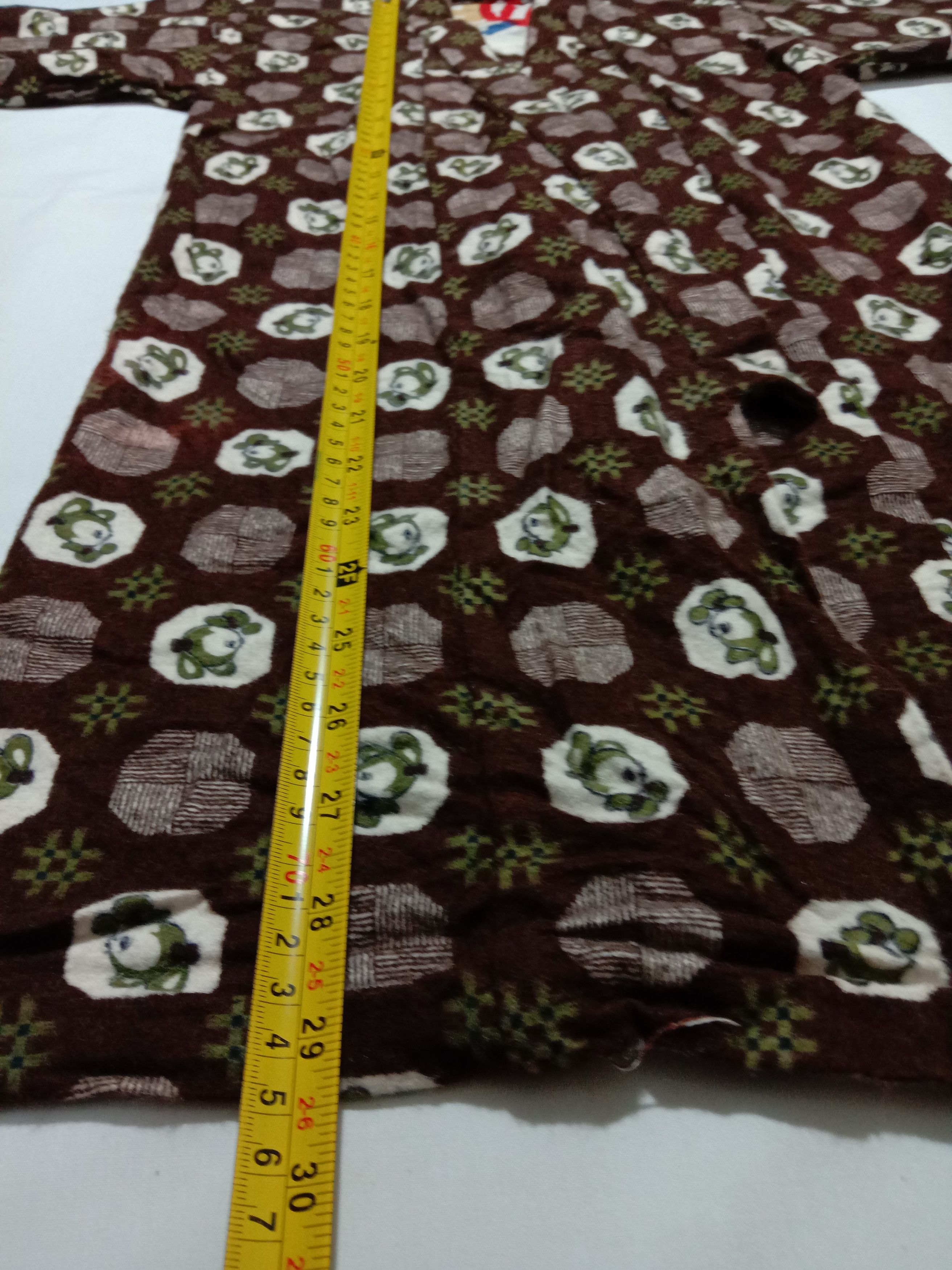 Japanese Brand Kimono Hanten Haori Japanese Tradition Animal Design Size US XXS / EU 40 - 6 Thumbnail