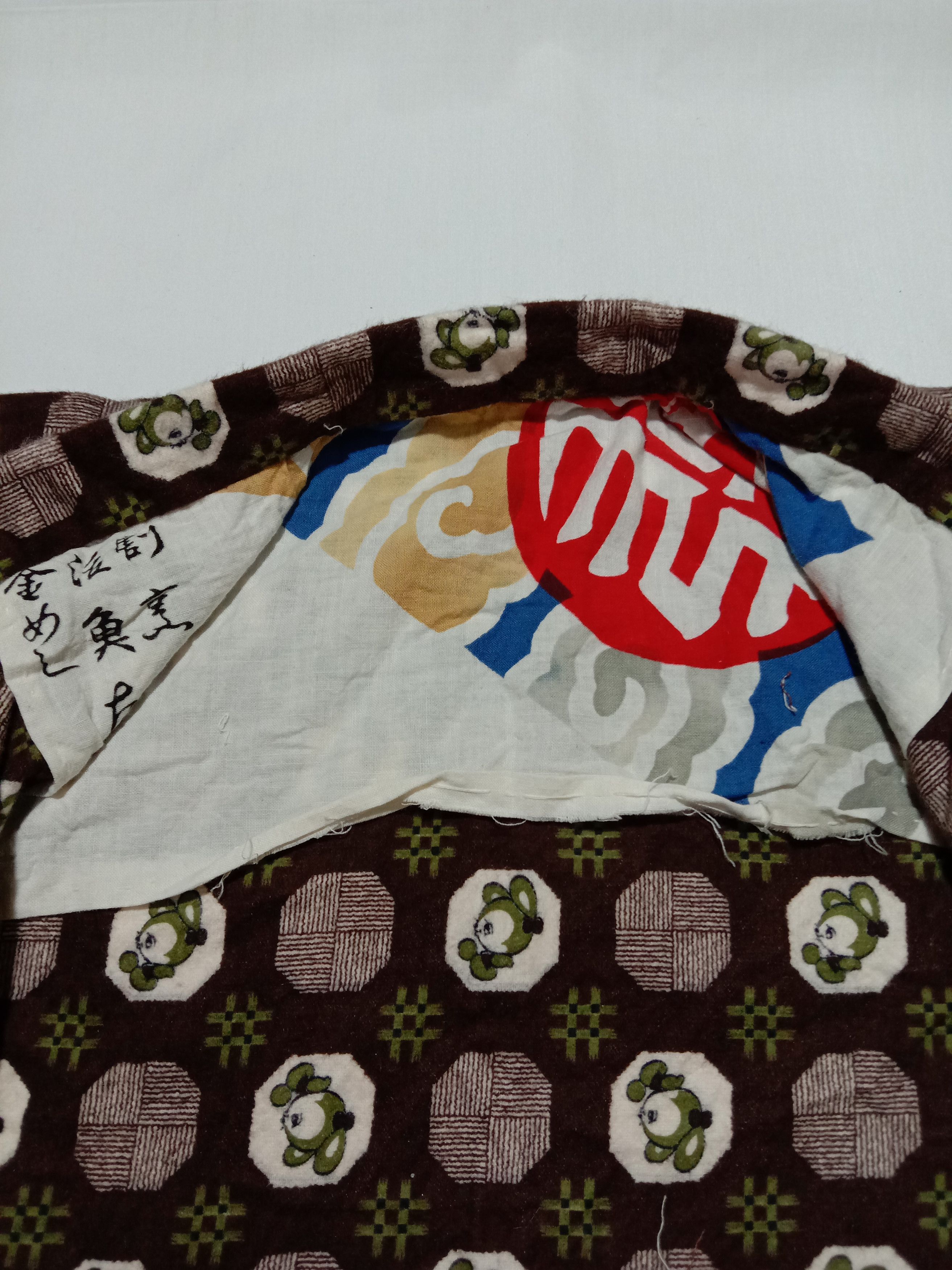Japanese Brand Kimono Hanten Haori Japanese Tradition Animal Design Size US XXS / EU 40 - 3 Thumbnail