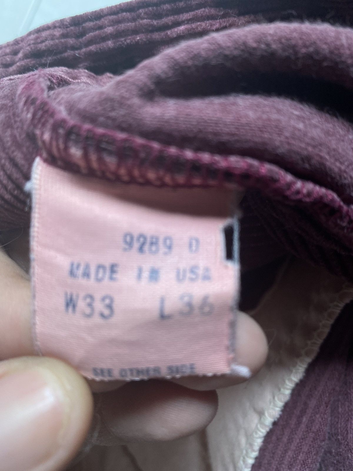 Polo Ralph Lauren × Ralph Lauren × Vintage Vintage 90s Polo Ralph Lauren Corduroy Pants Size US 32 / EU 48 - 5 Thumbnail