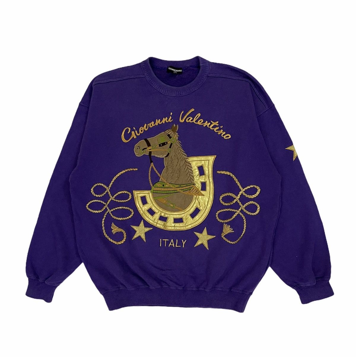 Valentino Vintage Giovanni Valentino Italy Sweatshirt streetwear Size US L / EU 52-54 / 3 - 1 Thumbnail