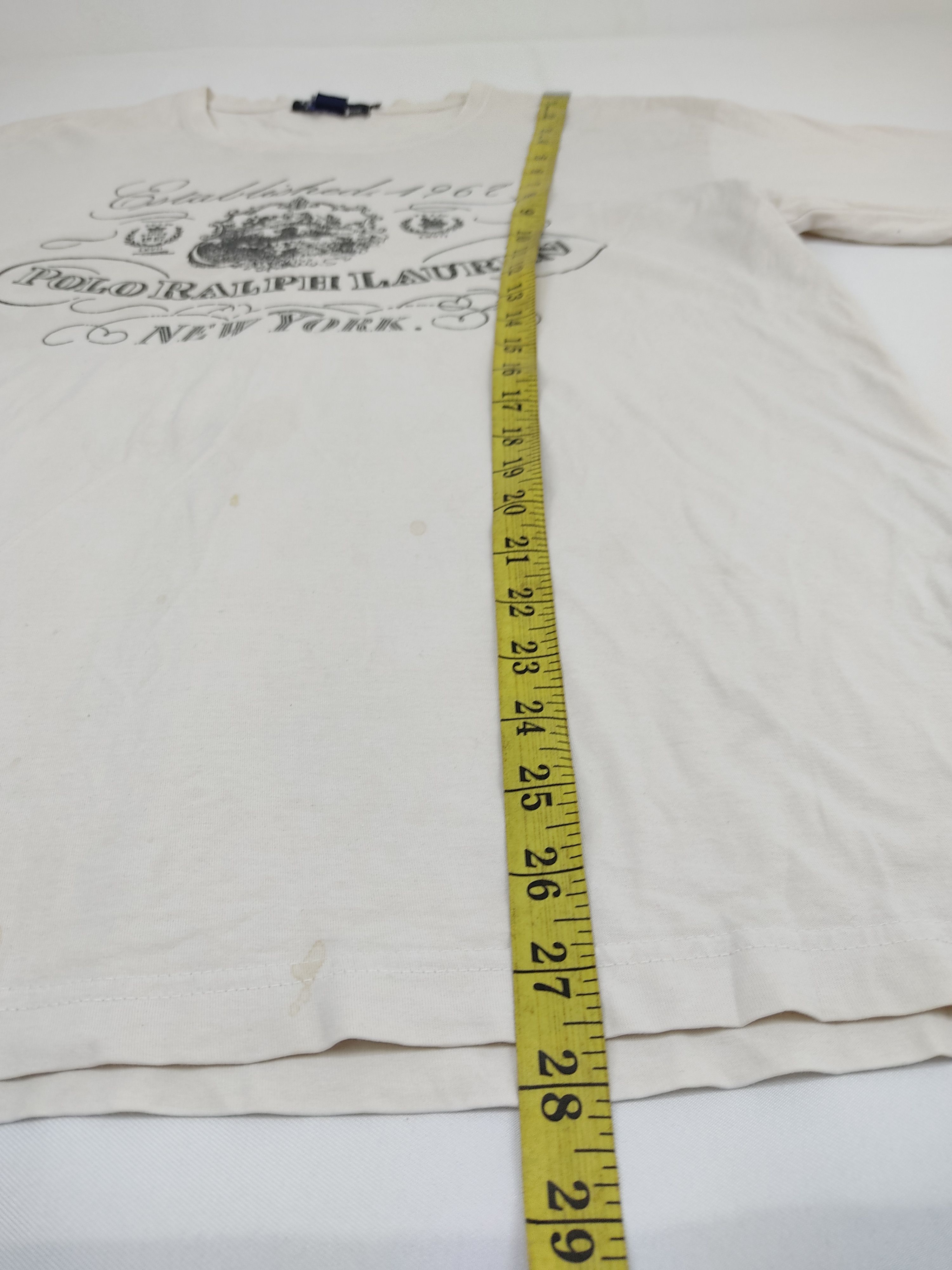 Polo Ralph Lauren Polo Ralph Lauren Tee New York Promo T-Shirt L Size US L / EU 52-54 / 3 - 7 Thumbnail