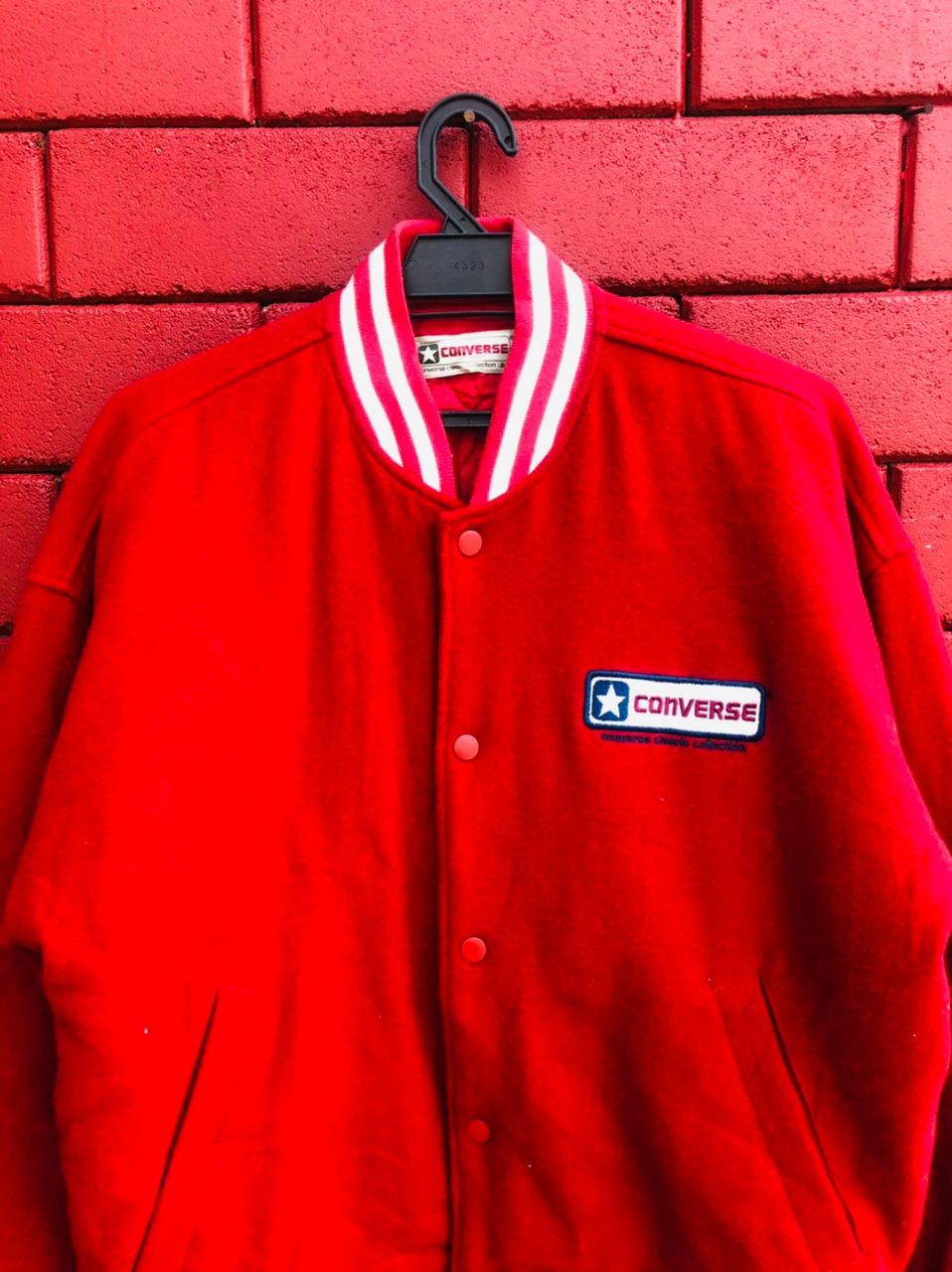 Japanese Brand × Vintage Vintage Converse Jacket Designer Fashion Style Size US L / EU 52-54 / 3 - 3 Thumbnail