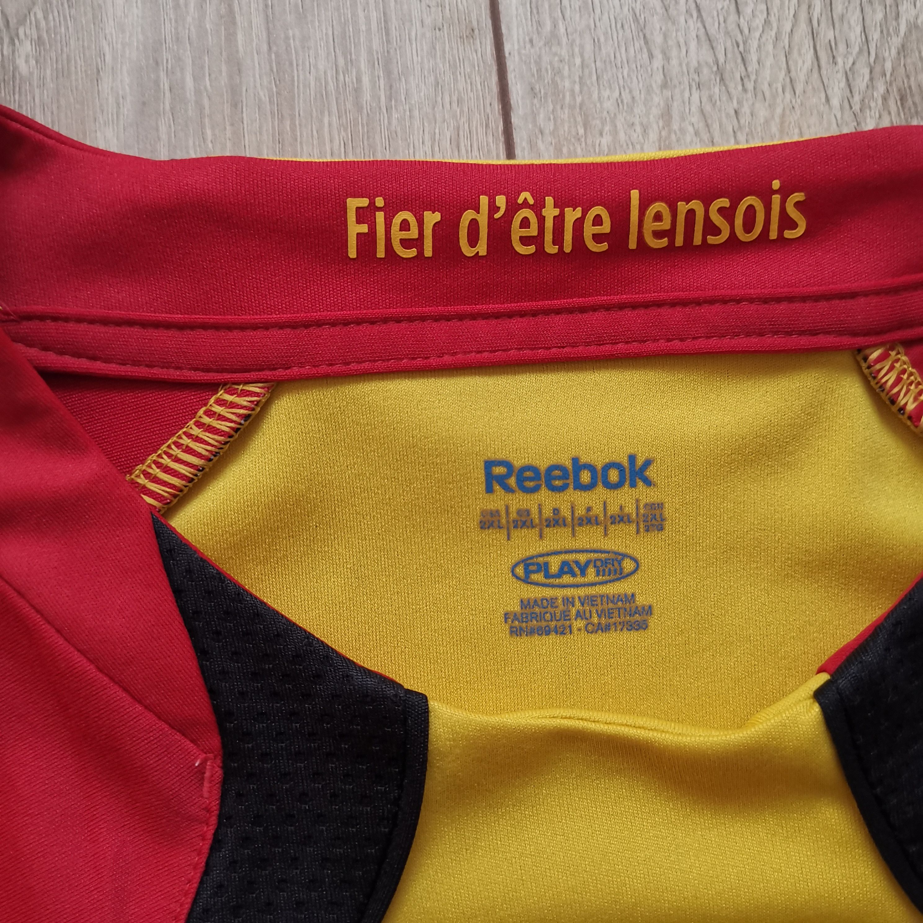 Reebok Reebok Lens 2010 2011 home soccer jersey football shirt Size US XXL / EU 58 / 5 - 5 Thumbnail