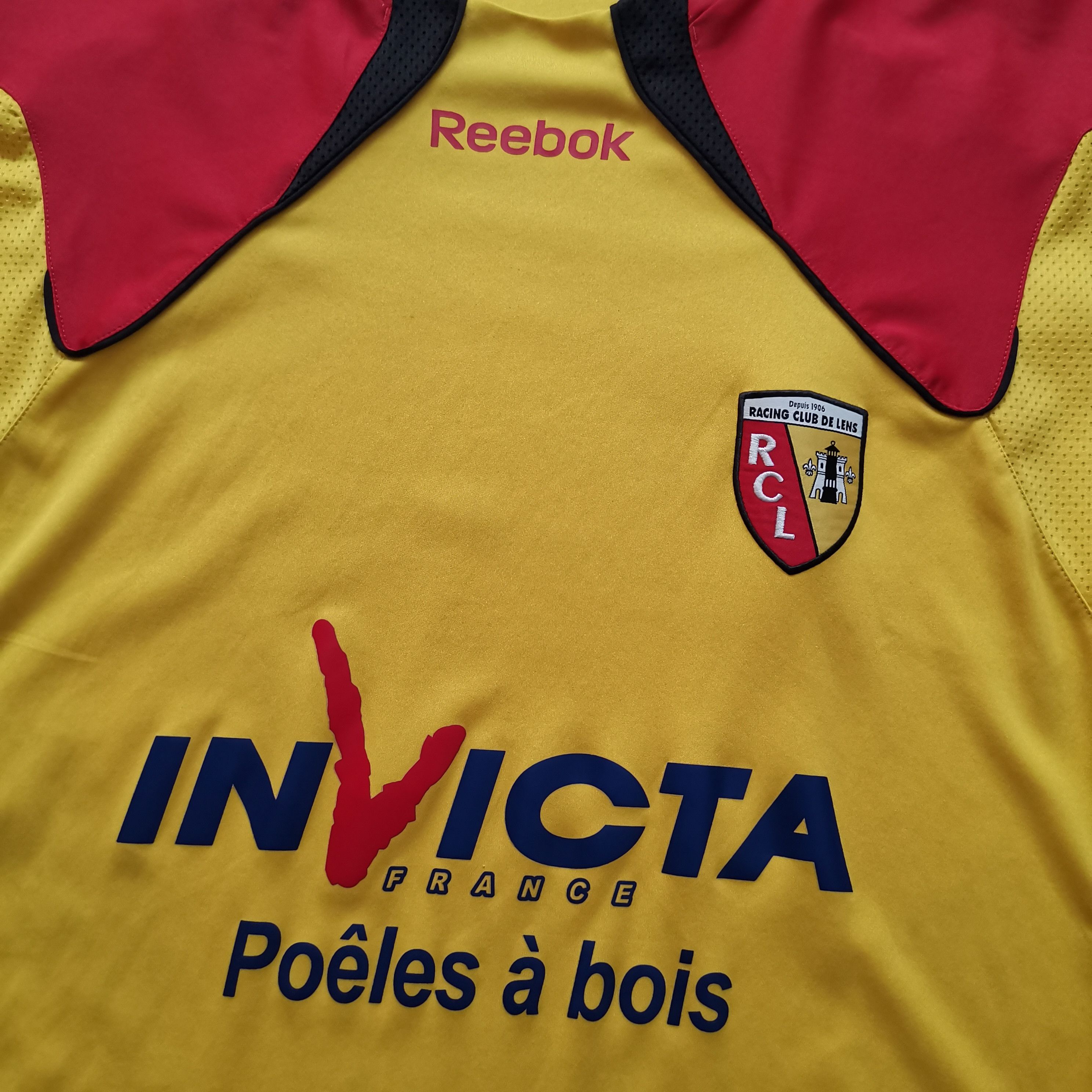 Reebok Reebok Lens 2010 2011 home soccer jersey football shirt Size US XXL / EU 58 / 5 - 6 Thumbnail