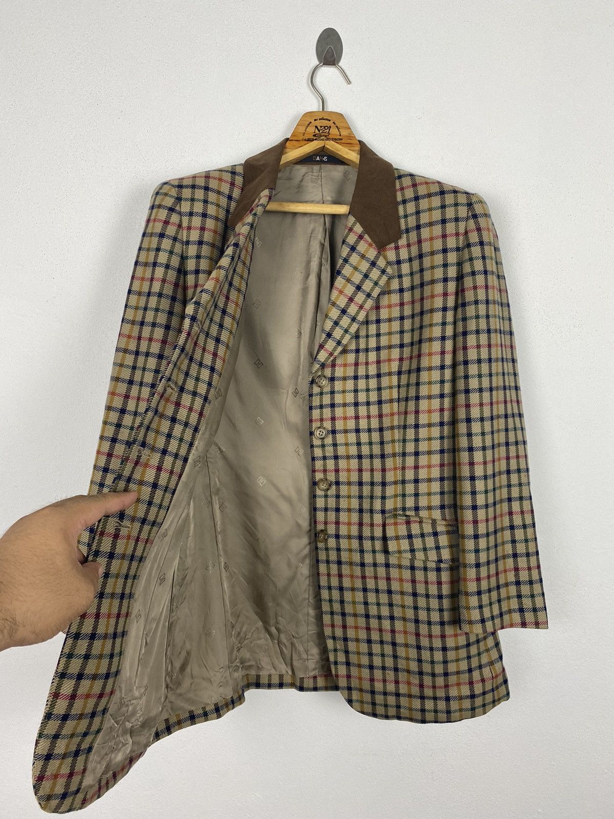 DAKS × Designer × Japanese Brand FULL BUTTON WITH 3 POCKET BUTTOM CASUAL JACKET Size US M / EU 48-50 / 2 - 7 Thumbnail